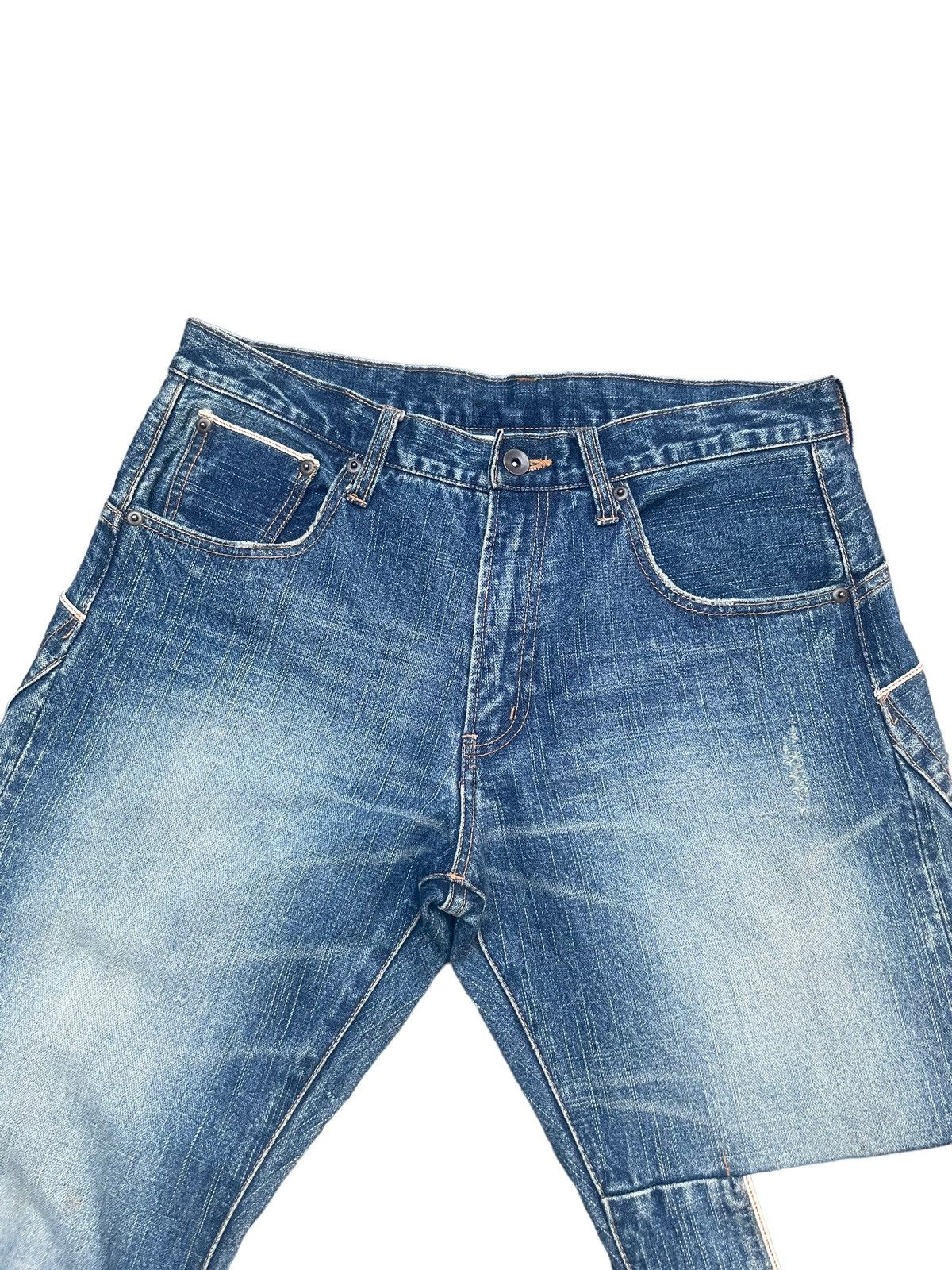 Japanese Brand Gland Edge Selvedge Custom Denim Size US 33 - 7 Thumbnail