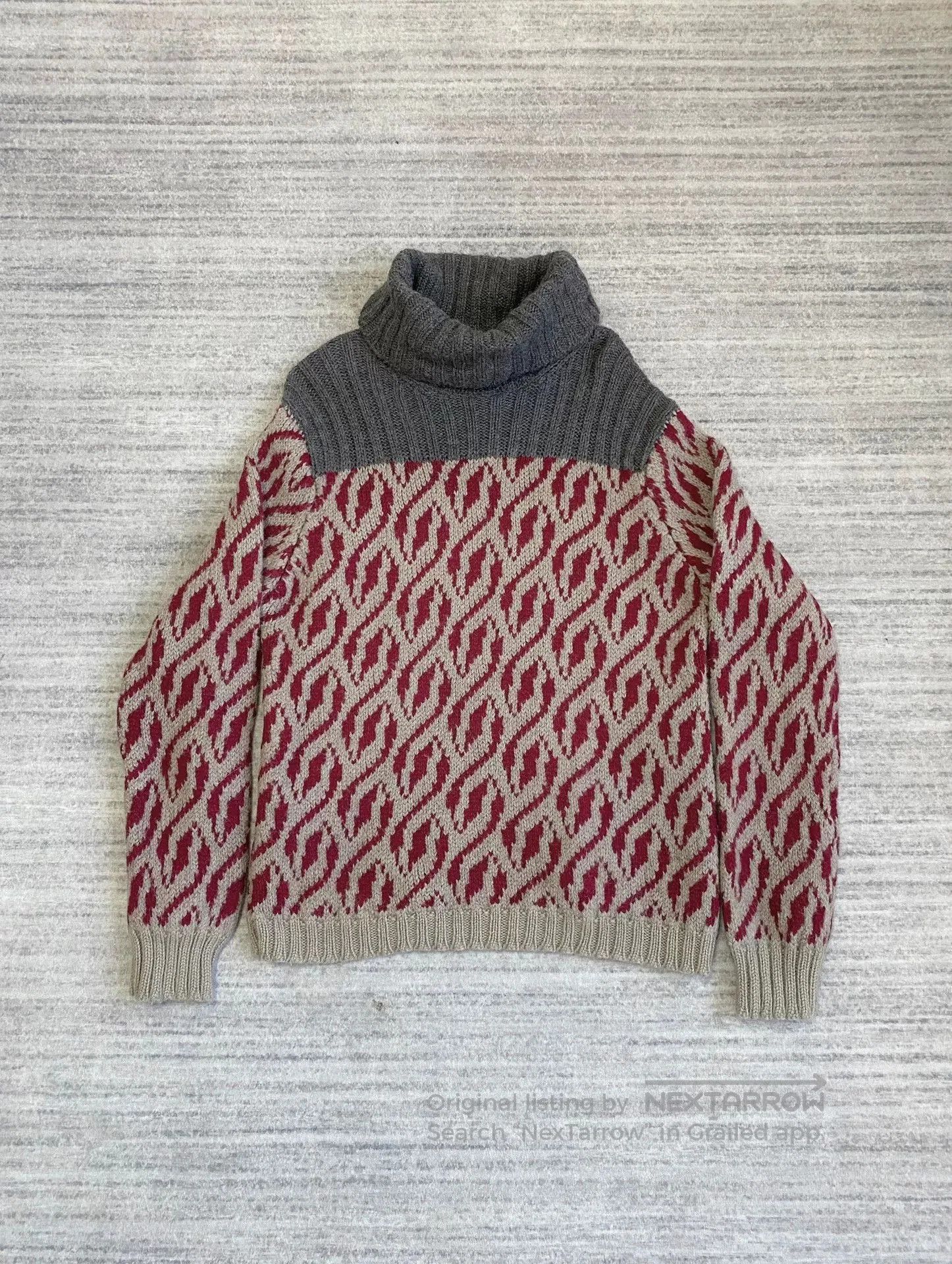 Dries Van Noten Dries Van Noten Floral Turtleneck Sweater. Size M / US 6-8 / IT 42-44 - 1 Thumbnail