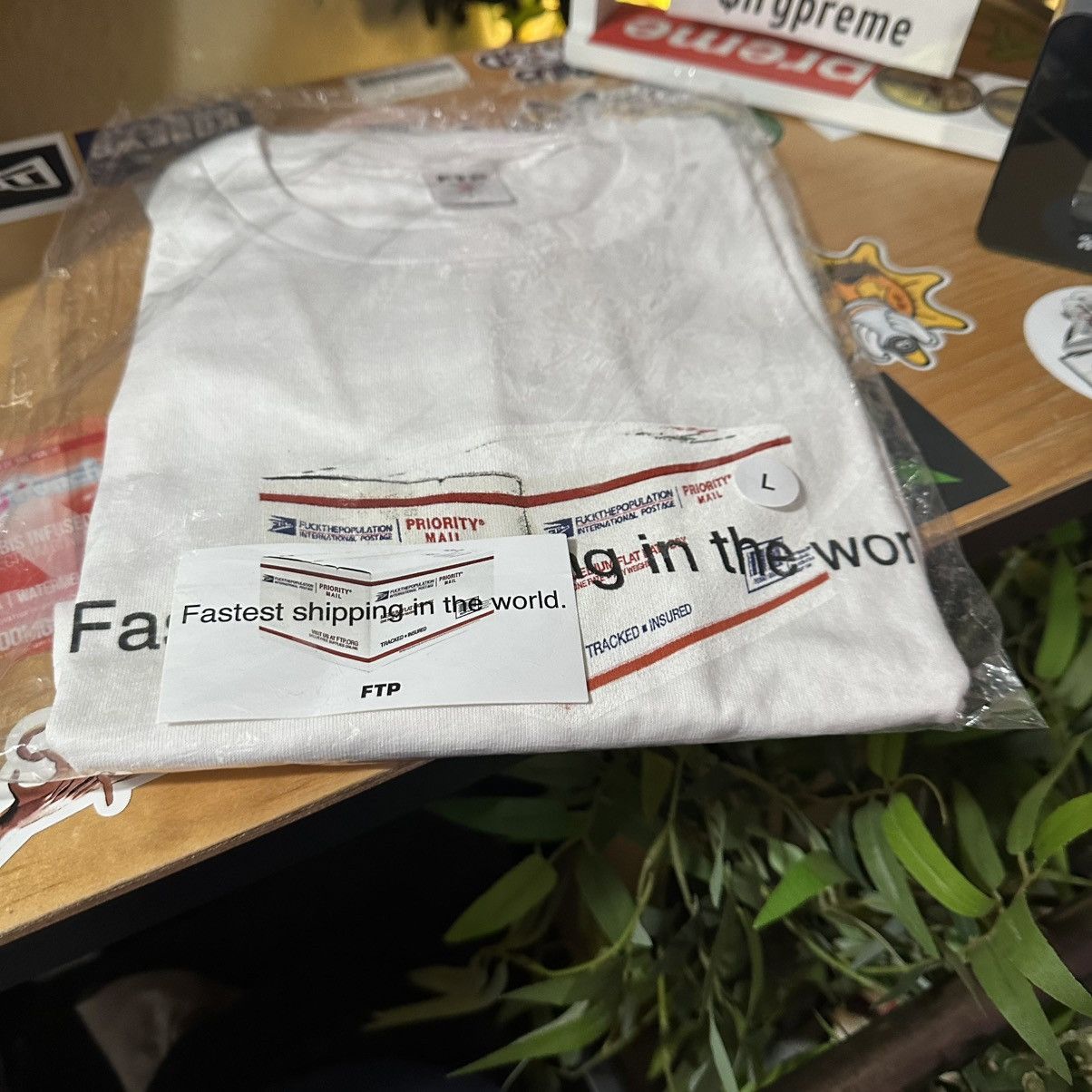 Fuck The Population FTP unrealeased tee white L Size US L / EU 52-54 / 3 - 2 Thumbnail