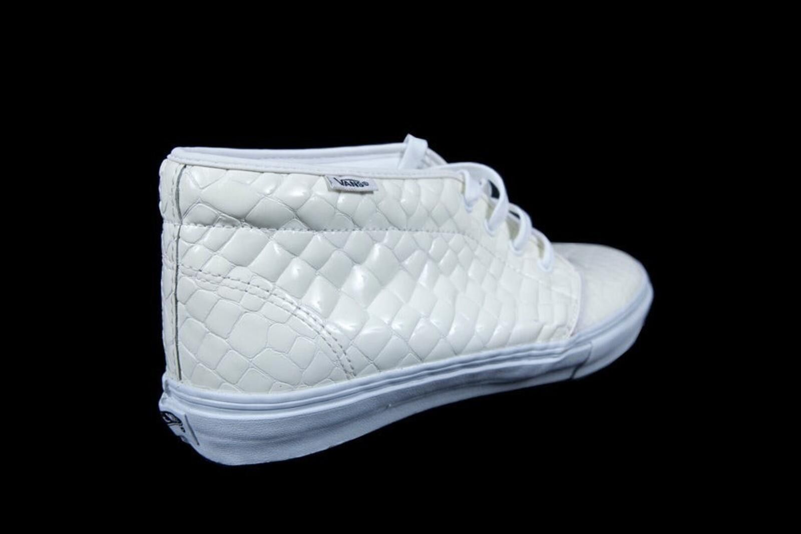 Vans Vans Chukka Boot LX White Croc Leather VN-0EHAXIM US10.5 Size US 10.5 / EU 43-44 - 5 Thumbnail