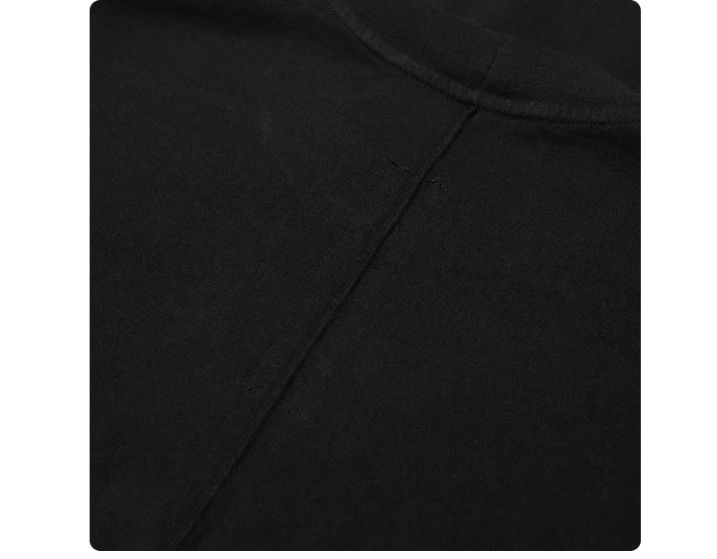 Rick Owens Rick Owens RO Jumbo men's black oversized T-shirt Size US S / EU 44-46 / 1 - 4 Thumbnail
