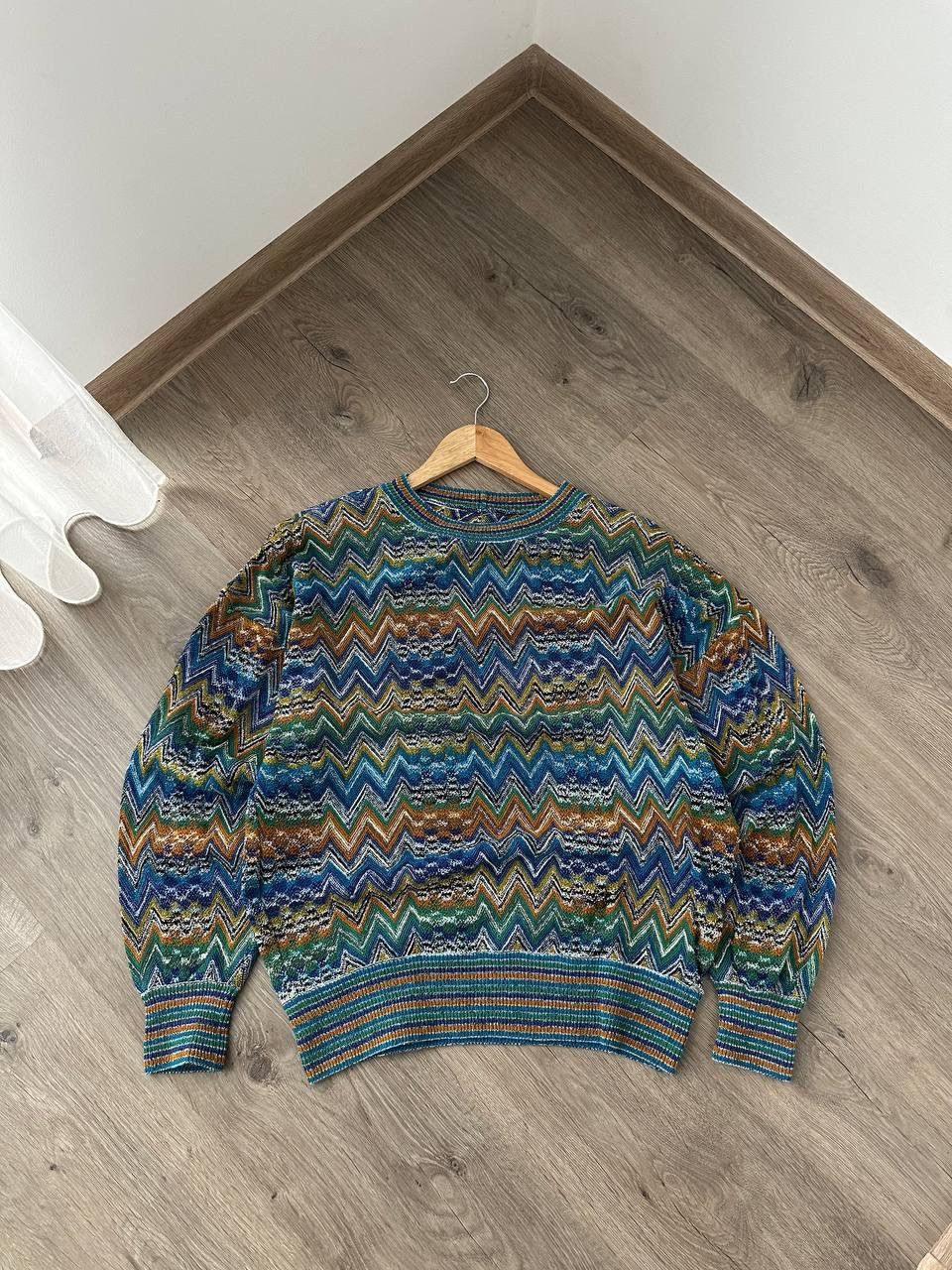Missoni × Vintage Vintage Missoni Multicolour Pull International Sweater Size US L / EU 52-54 / 3 - 2 Thumbnail