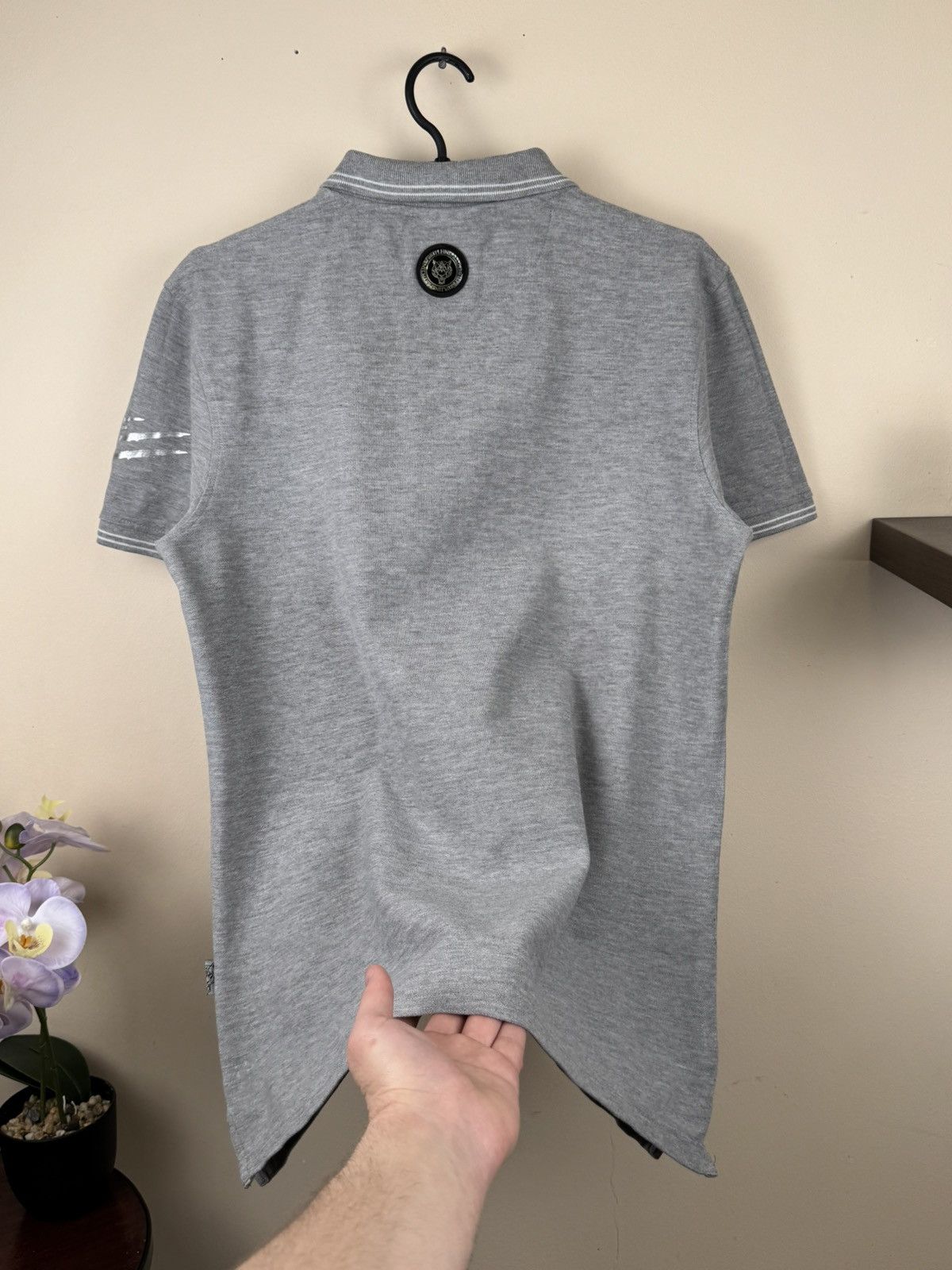 Other Plein Sport T shirt Polo Gray Luxury M Luxury Streetwear Size US M / EU 48-50 / 2 - 14 Thumbnail