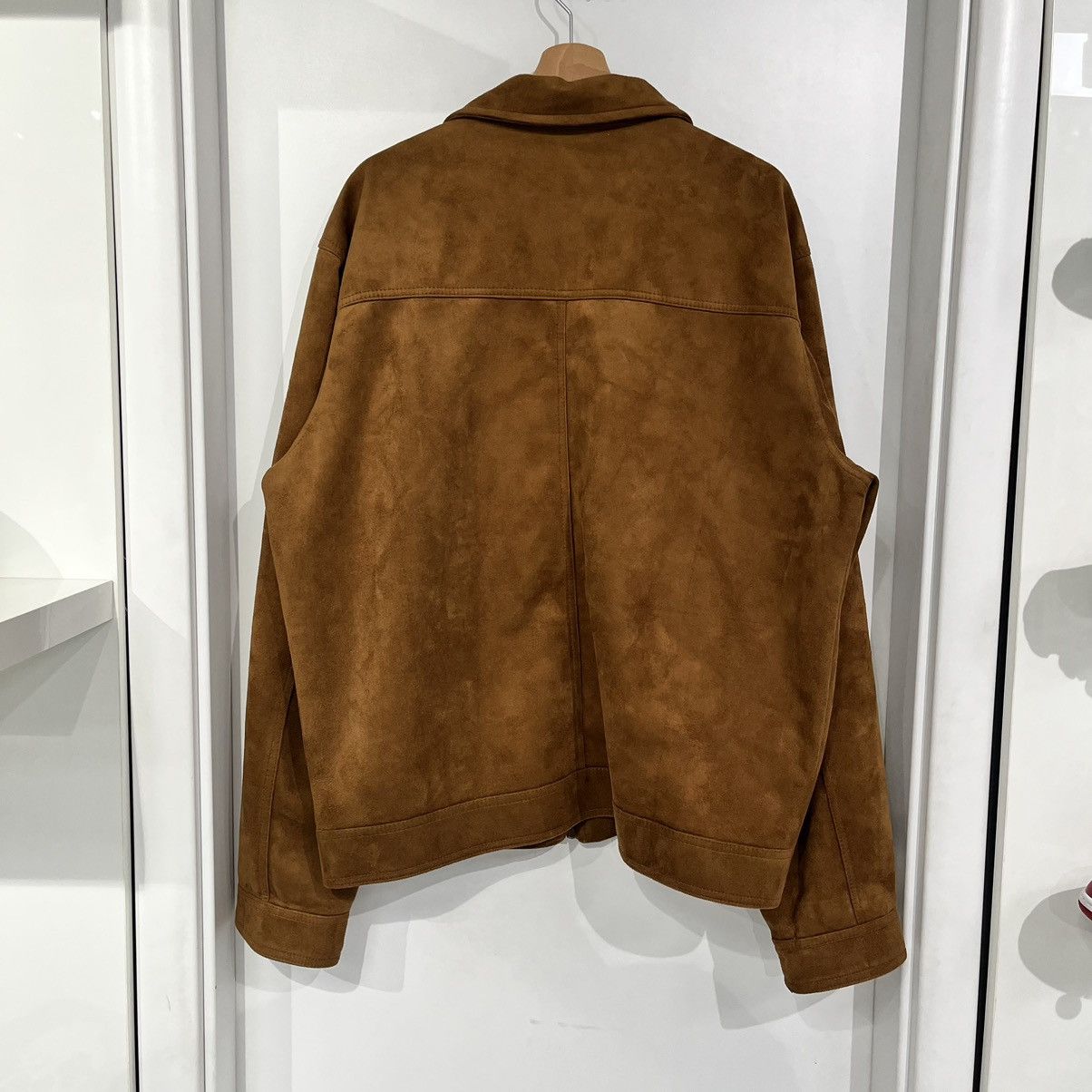 Vintage Vintage Leather Jacket Brown Size US XXL / EU 58 / 5 - 2 Thumbnail