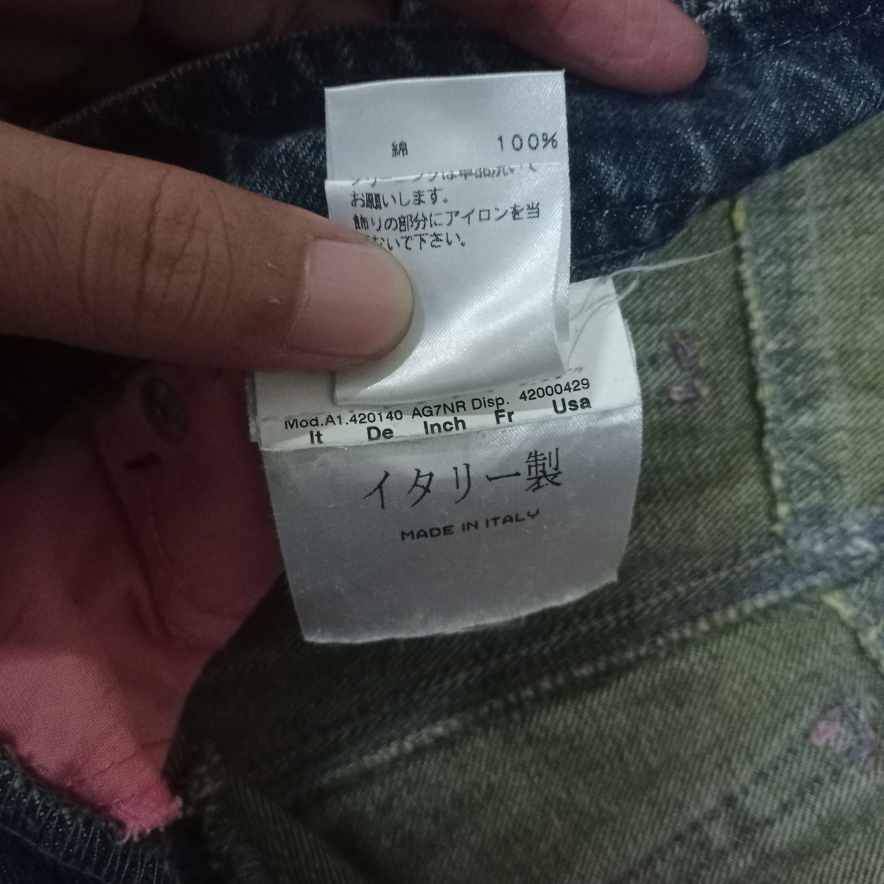Byblos Vintage Blu Byblos Sick Mud Wash Bootcut Style Jeans Size 28" / US 6 / IT 42 - 9 Thumbnail