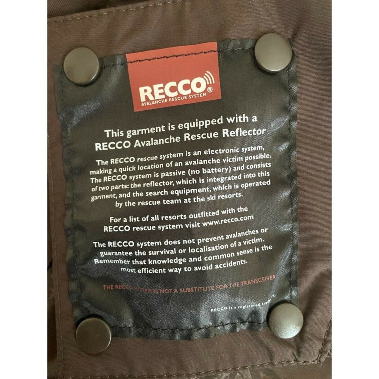 The North Face Men’s Large The North Face Reeco Avalanche Rescue Size US L / EU 52-54 / 3 - 4 Thumbnail