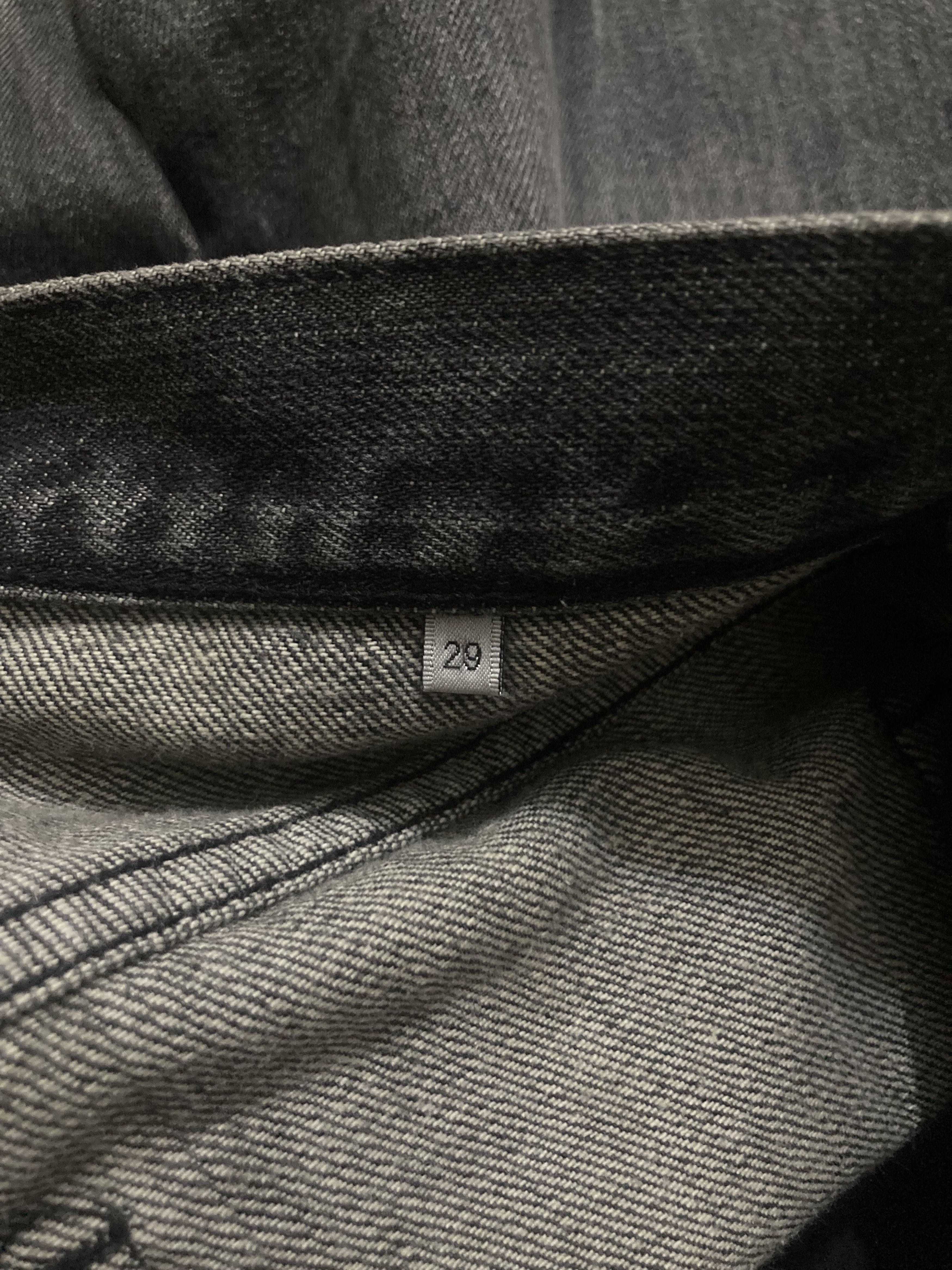 Christian Dior Monsieur × Dior × Kris Van Assche "2008" Kris Van Asche Faded Clawmark Jeans Size US 32 / EU 48 - 8 Thumbnail