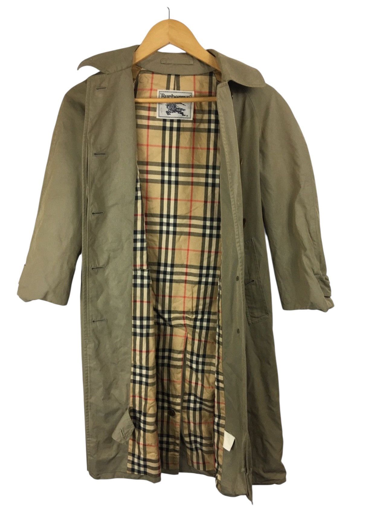 Burberry Vintage Burberrys Nova Check Inside Trench Coat women Size ONE SIZE - 3 Thumbnail