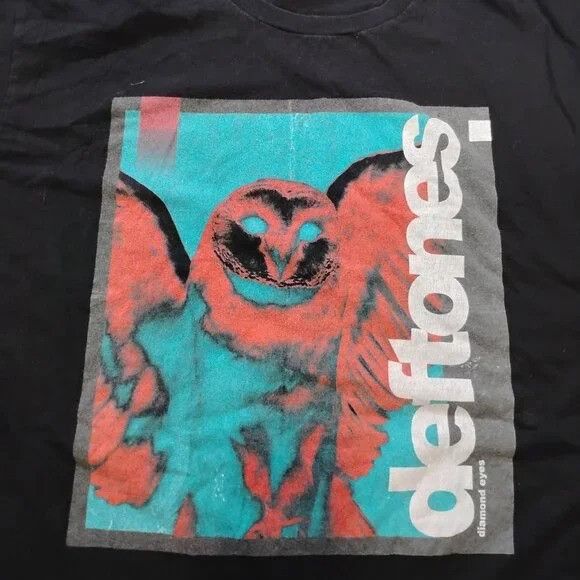 Band Tees Vintage Y2K Deftones Diamond Eyes T-Shirt Size US XL / EU 56 / 4 - 1 Thumbnail