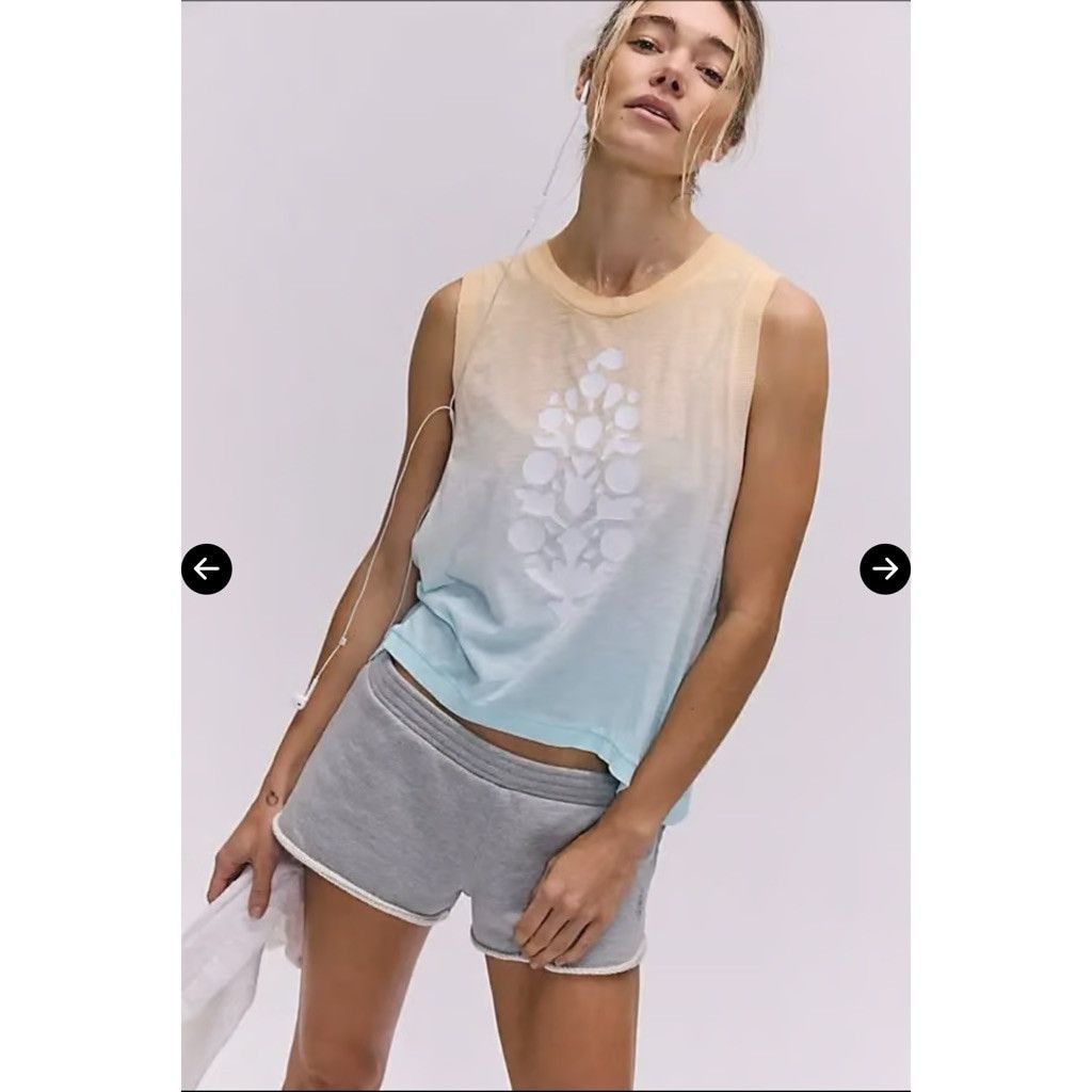 Free People NWT Free People Love Logo Tank-Size M Size M / US 6-8 / IT 42-44 - 2 Thumbnail