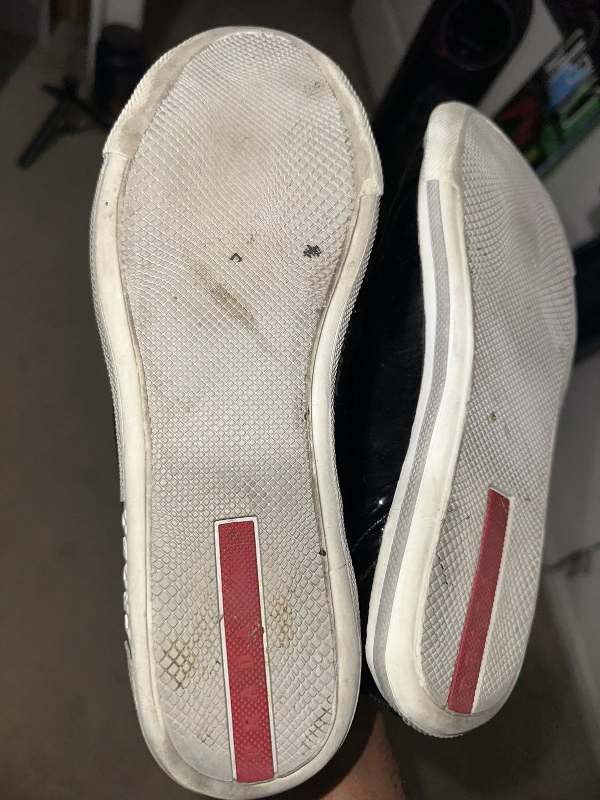 Prada Prada America’s Cup Patent Leather Sneakers - Size 7.5W Size US 7.5 / EU 40-41 - 10 Thumbnail