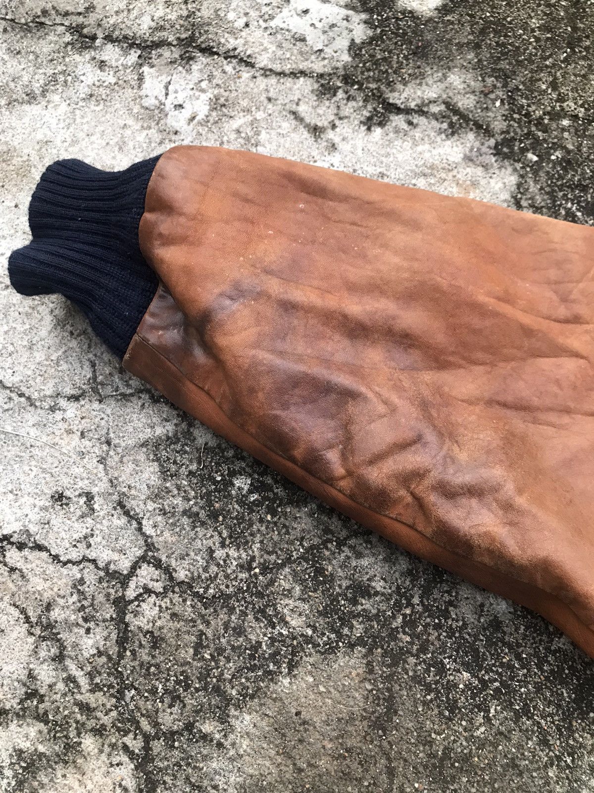 Pendleton × Vintage Pendleton Western Wear Wool Jacket Leather Sleeves Size US M / EU 48-50 / 2 - 4 Thumbnail