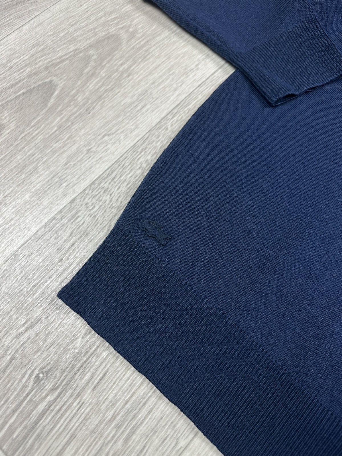 Lacoste Lacoste Wool Sweater Blue Size XL Size US XL / EU 56 / 4 - 3 Thumbnail