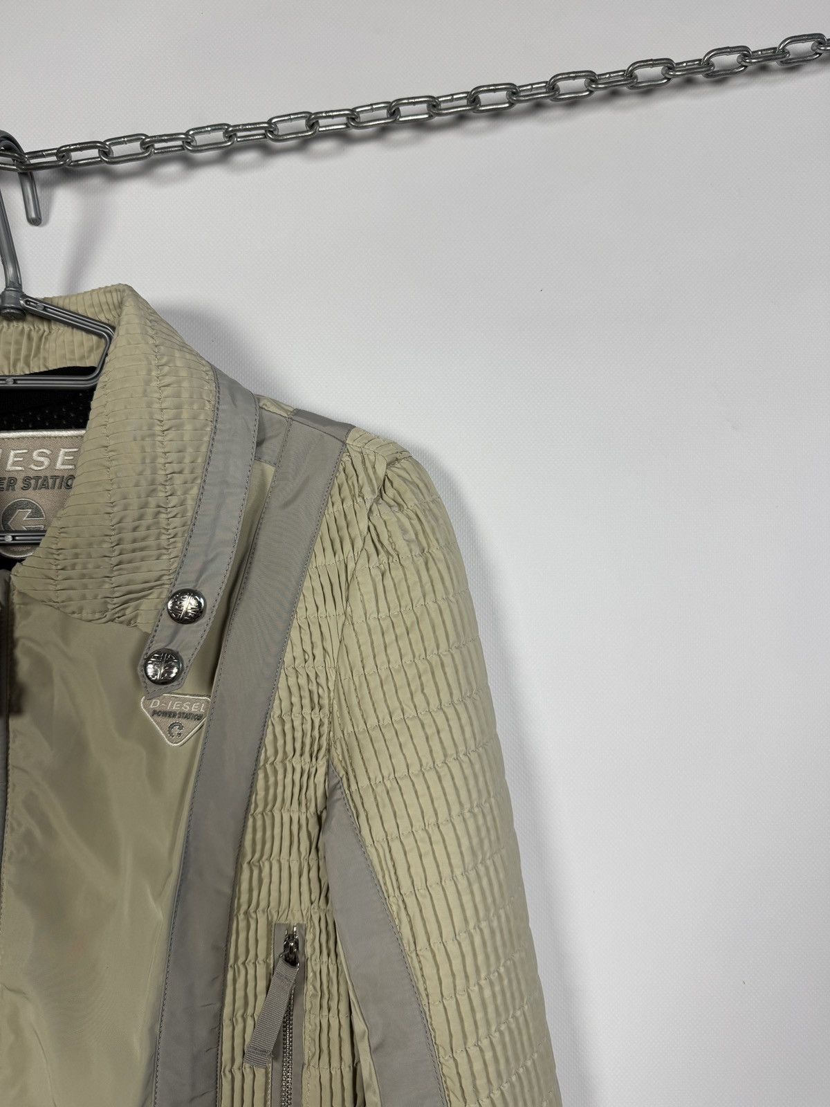 Diesel Diesel Power Station Jacket Moto Biker Style Quilted Size M Size M / US 6-8 / IT 42-44 - 2 Thumbnail