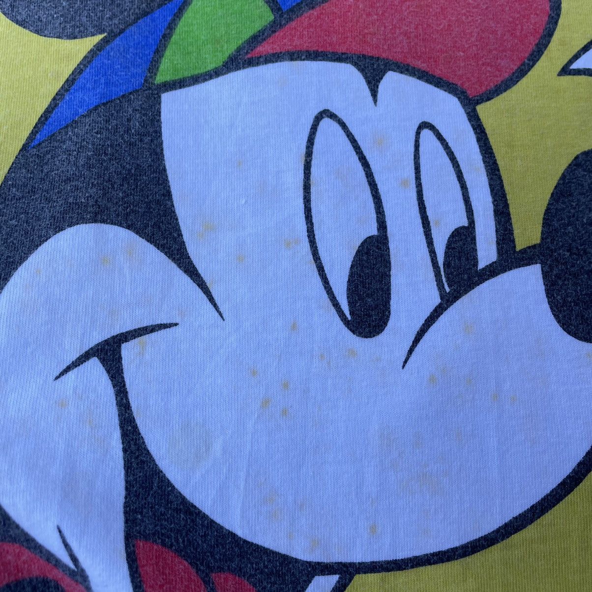 Disney × Mickey Mouse × Vintage 🔥Vintage 90s Mickey Mouse Big Image All Over Print Tee Size US M / EU 48-50 / 2 - 7 Thumbnail