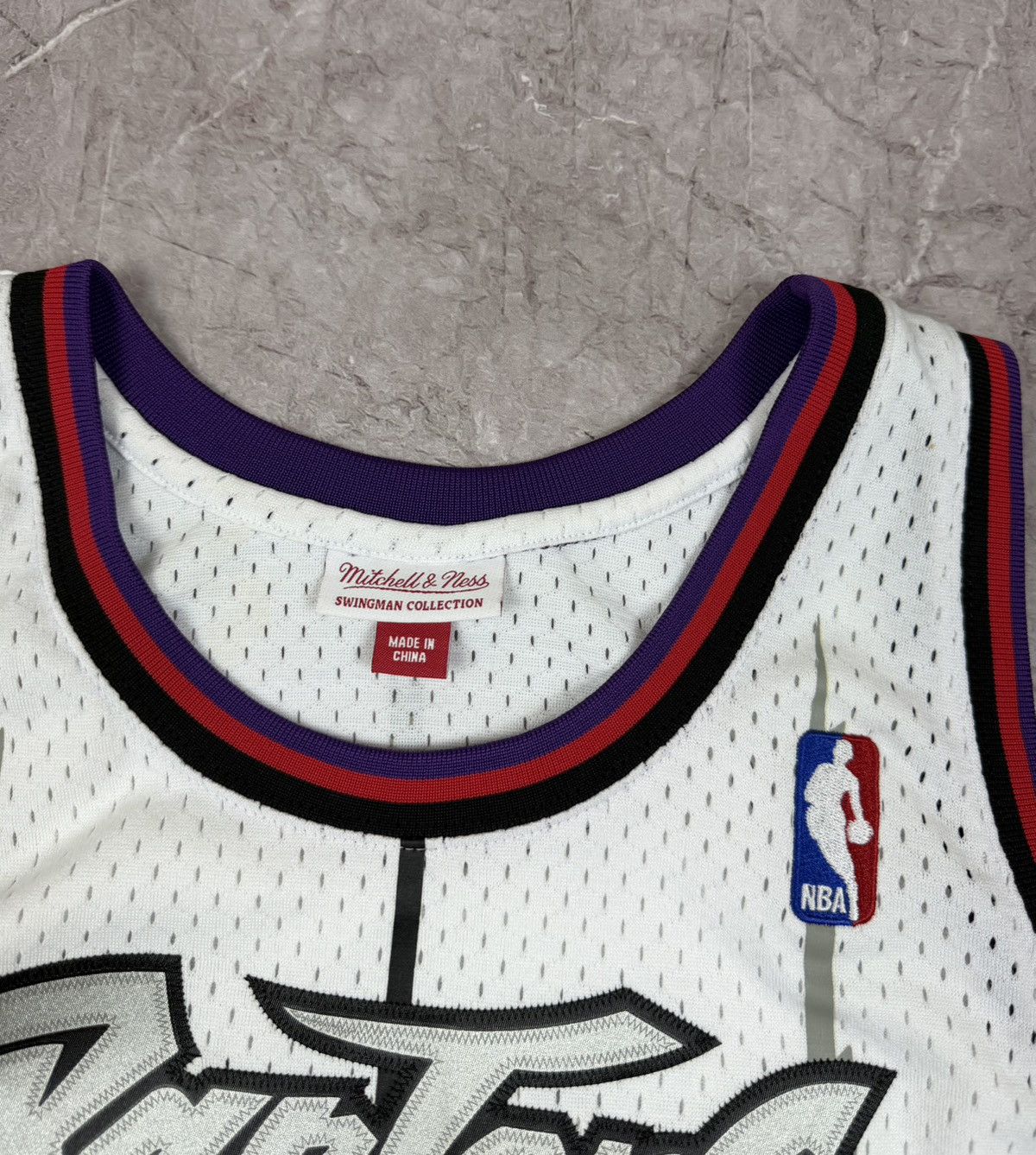 NBA Mitchell Ness Toronto Raptors 15 Carter White Jersey Shirt Size US L / EU 52-54 / 3 - 5 Thumbnail