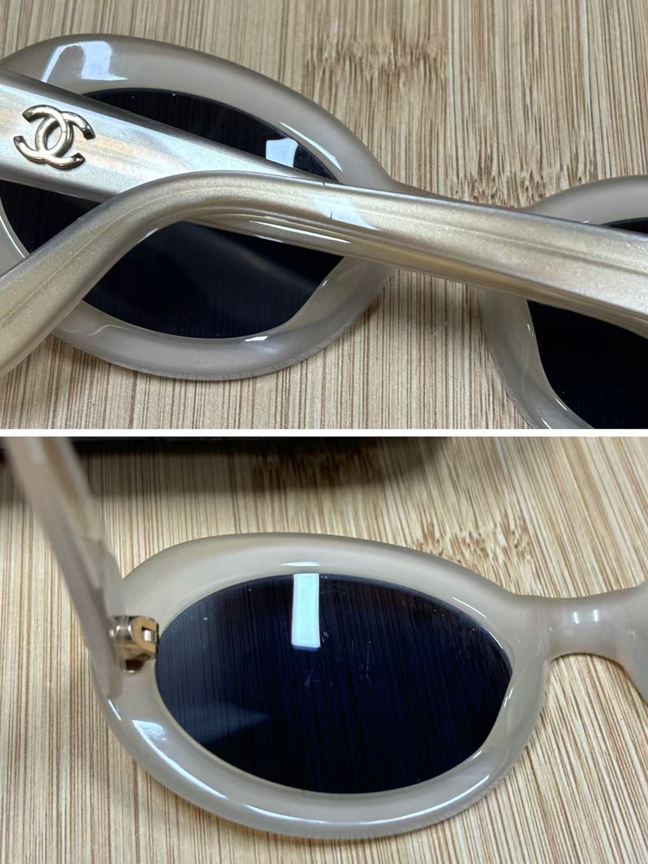 Chanel Chanel y2k style Sunglasses 07801 Size ONE SIZE - 6 Thumbnail