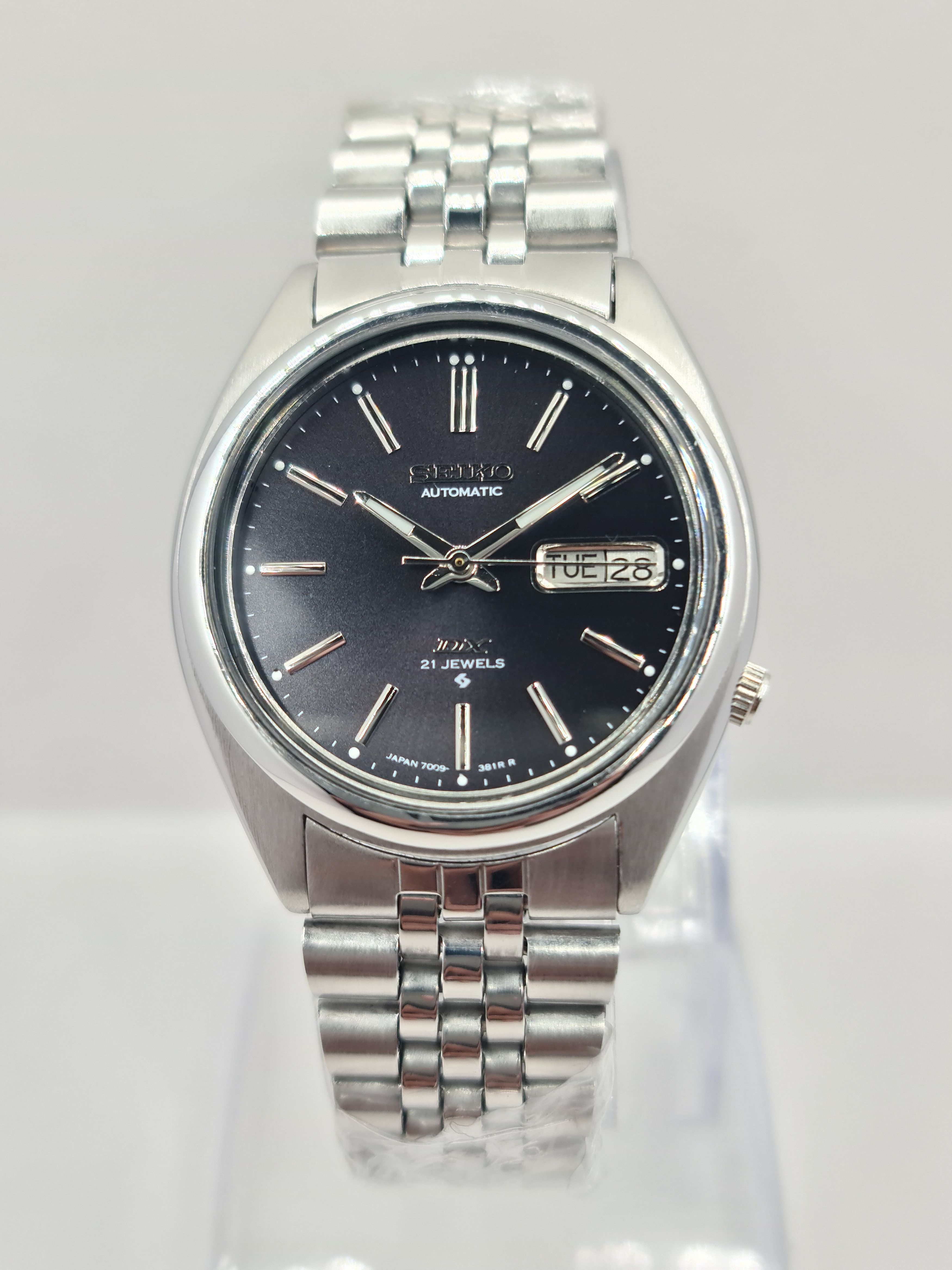 Seiko Automatic Wrist Watch 17Jewels Day/Date Japan