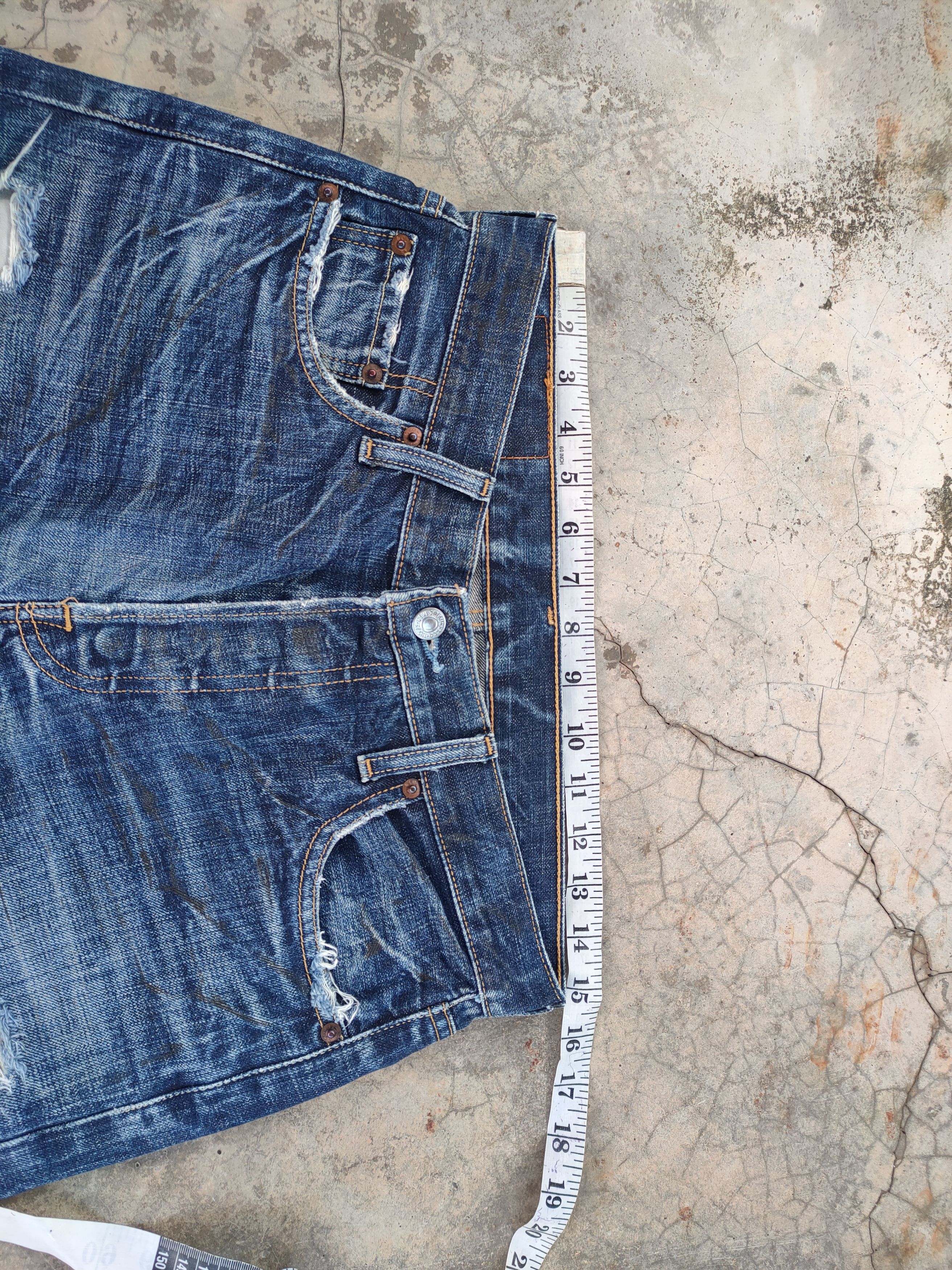 Jean × Levi's Vintage Clothing W30 VINTAGE LEVI'S 501 RUSTY DISTRESSED JEAN DENIM PANTS Size US 30 / EU 46 - 5 Thumbnail