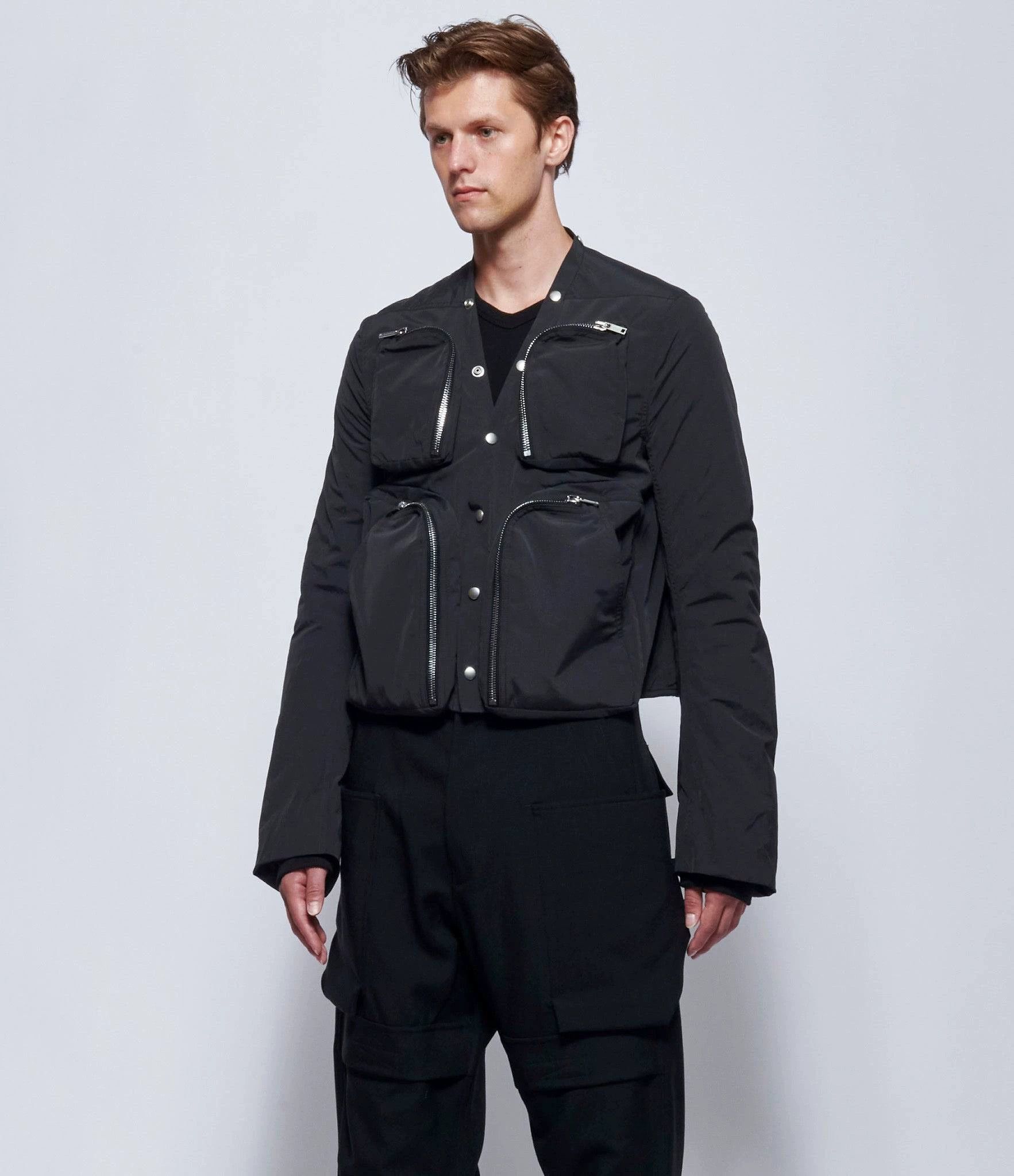 Rick Owens Rick Owens FW25 Multi-Pocket Black Men's Jacket Size US M / EU 48-50 / 2 - 6 Thumbnail