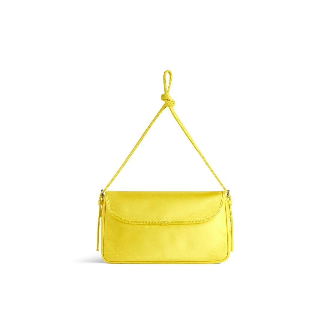 Balenciaga o1srvl11e0526 Size: OS / Leopolda Pochette Bag in Yellow Size ONE SIZE - 3 Thumbnail