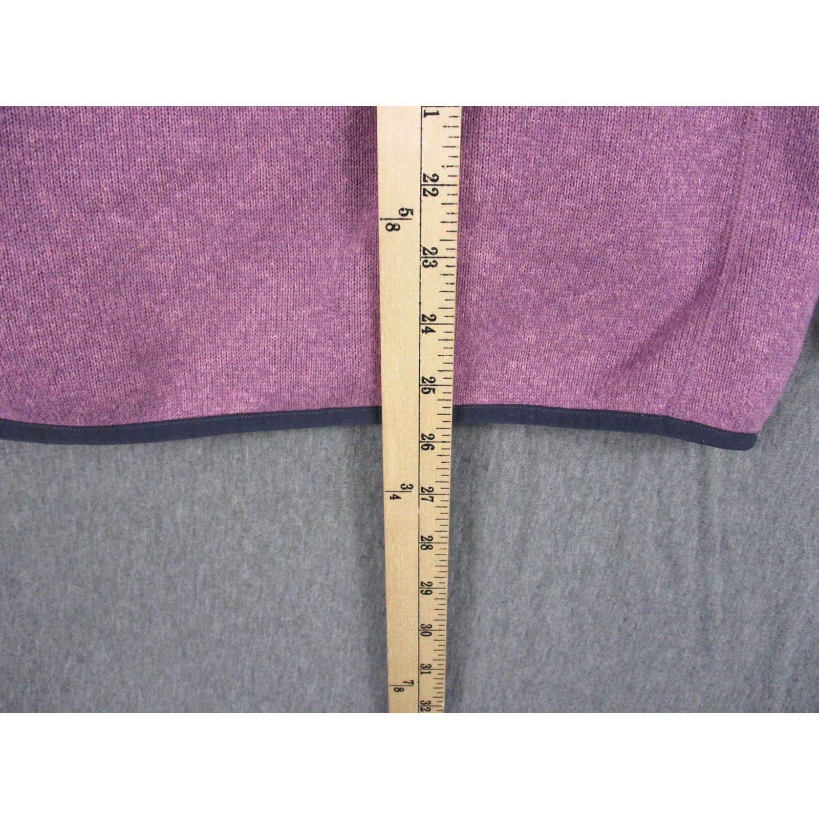Patagonia Patagonia Better Sweater Womens Medium Purple Fleece Snap Mock Neck Pockets Size M / US 6-8 / IT 42-44 - 7 Thumbnail