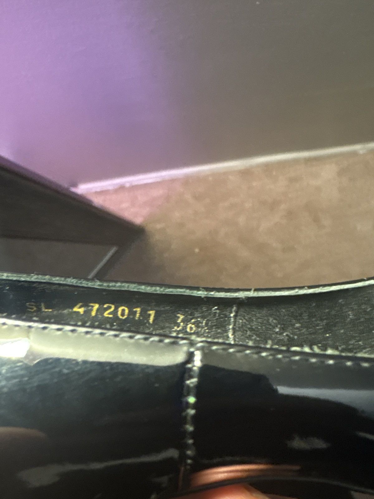 Saint Laurent Paris Saint Laurent Opyum Heels Black Patent, Size US 6.5 / IT 36.5 - 9 Thumbnail