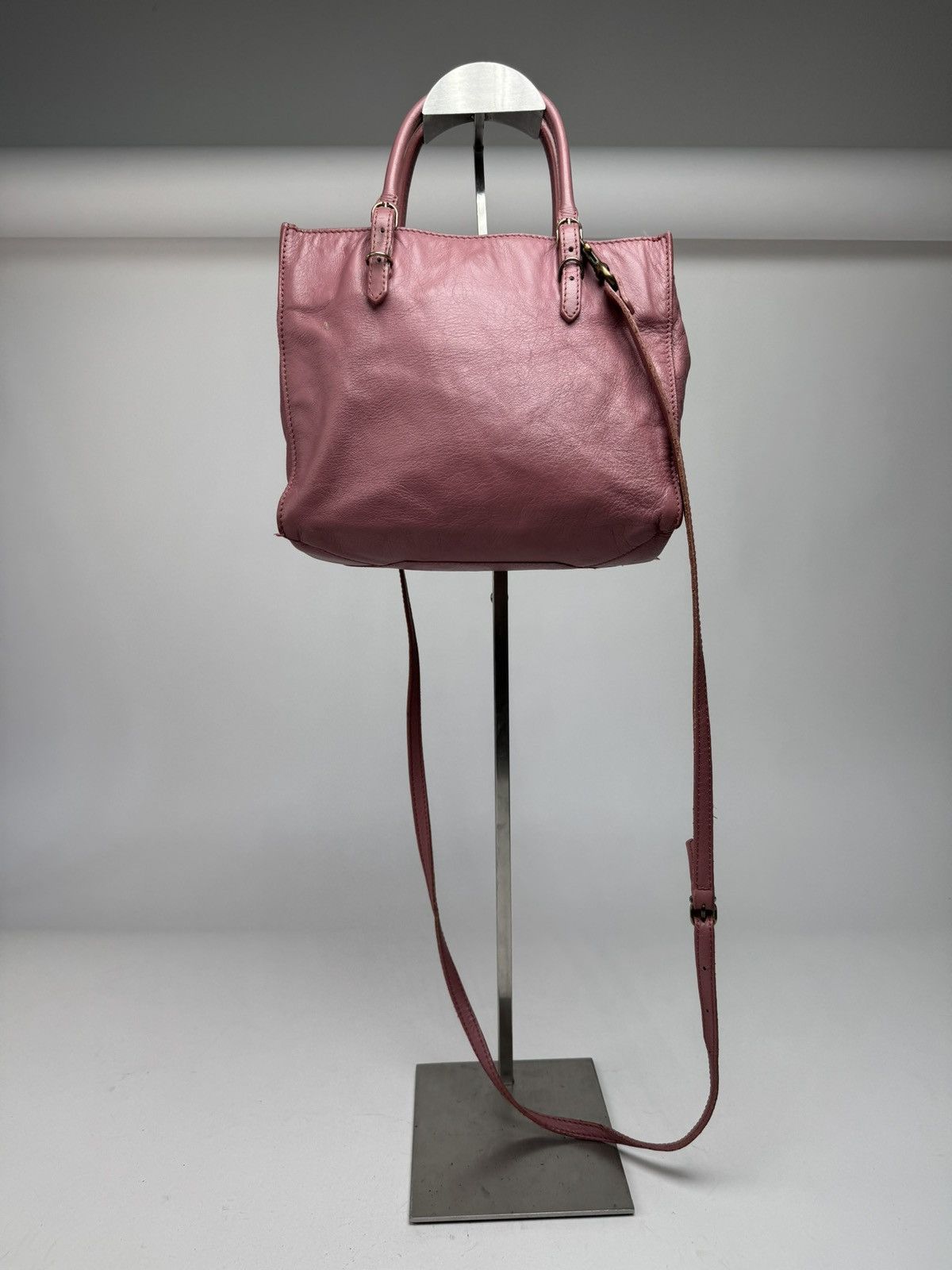 Balenciaga Vintage Balenciaga 2Way Mini City Bag Pink Size ONE SIZE - 4 Thumbnail