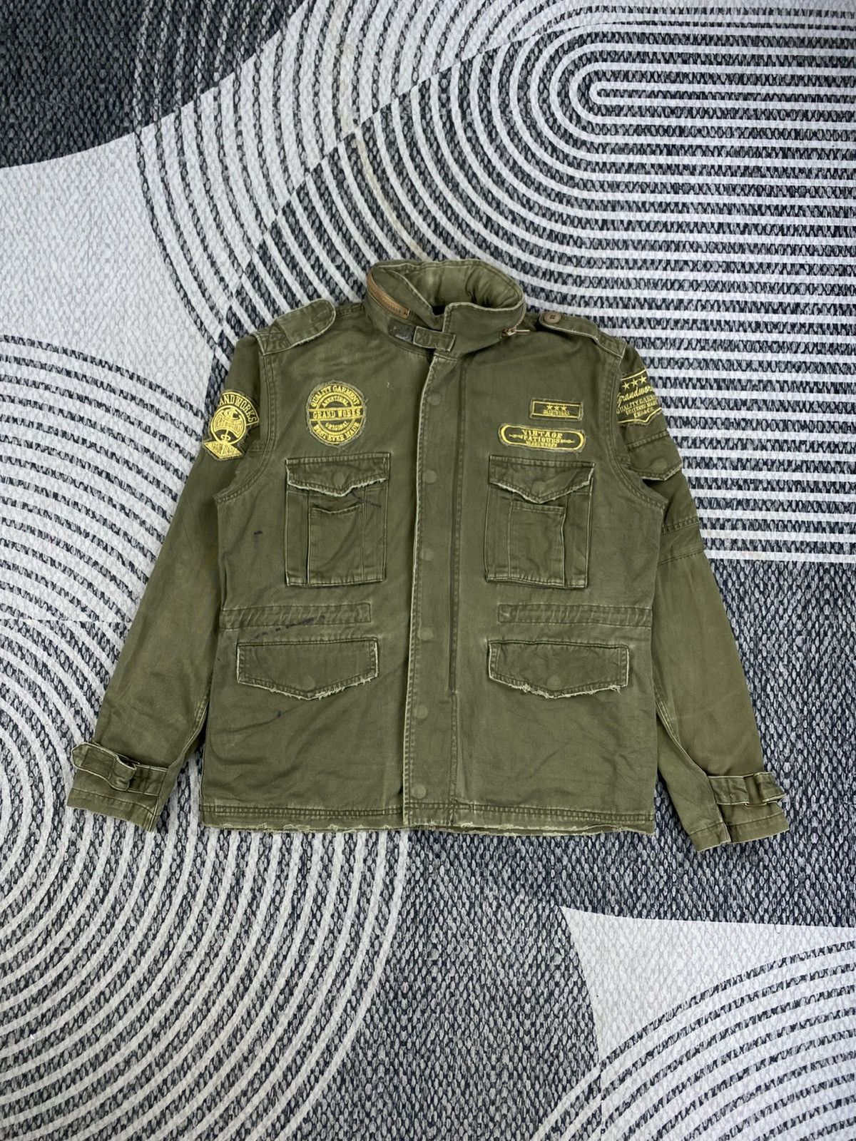 Japanese Brand Vtg Patigues M-65 Military Field Patches Jacket Size US M / EU 48-50 / 2 - 1 Thumbnail
