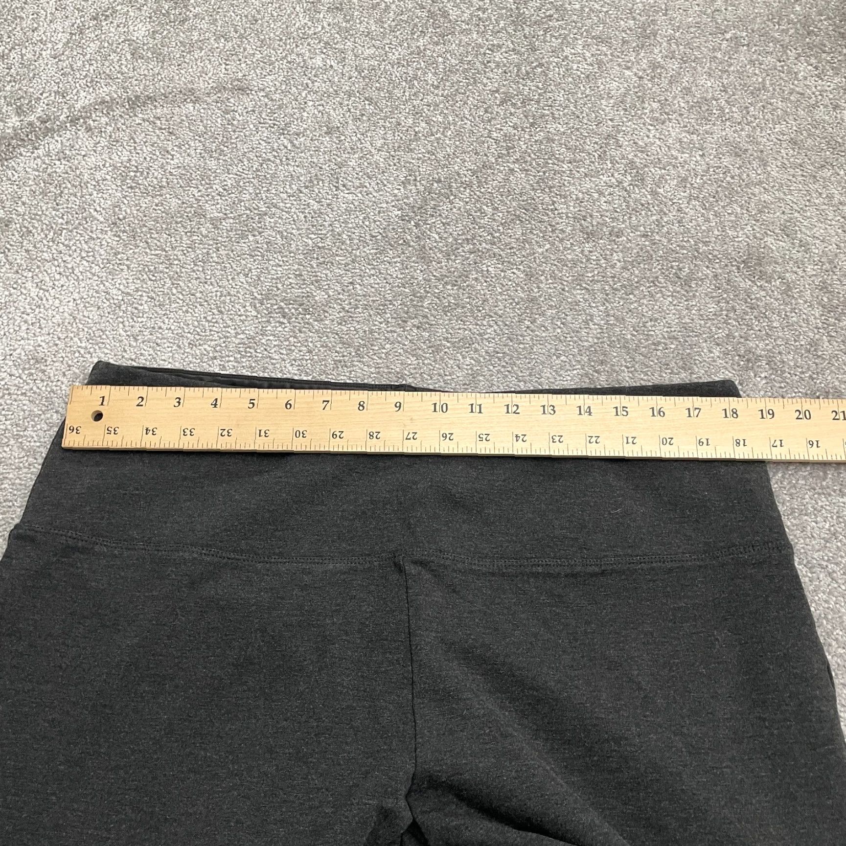 Jones New York Jones New York Tapered Pants Womens 2X Gray Ankle Pull On Knit Nylon Rayon Spandex Easy Care Comfortable Stretch Casual Size 40" / US 18 - 6 Thumbnail