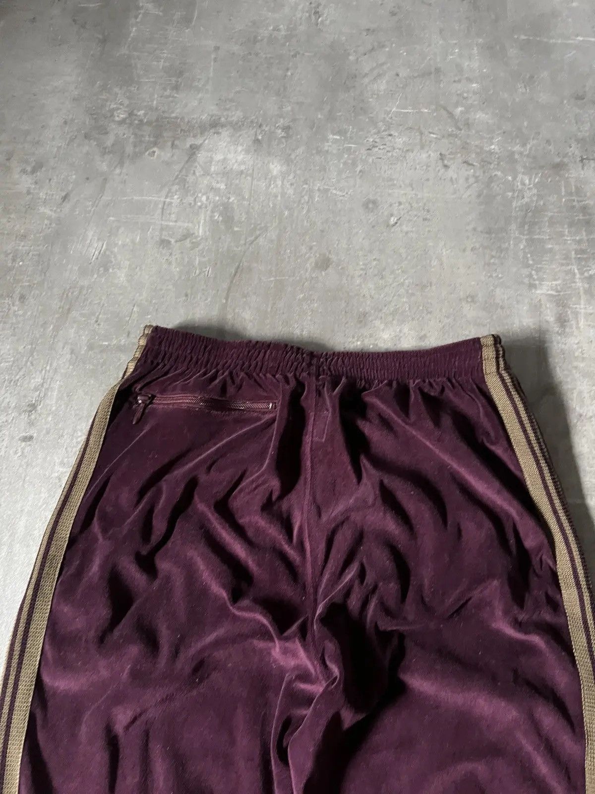 Needles Needles Velour Track Pants Size US 33 - 3 Thumbnail