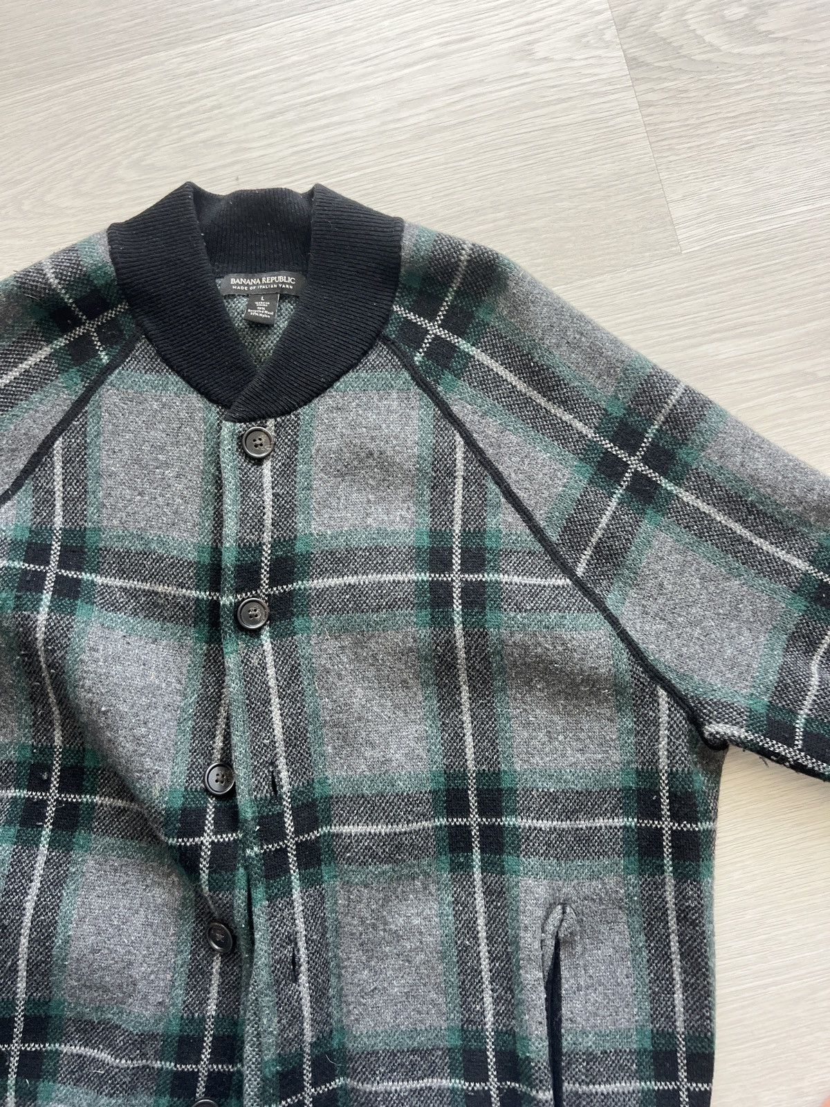 Banana Republic Banana Republic plaid sweater Size US L / EU 52-54 / 3 - 1 Thumbnail