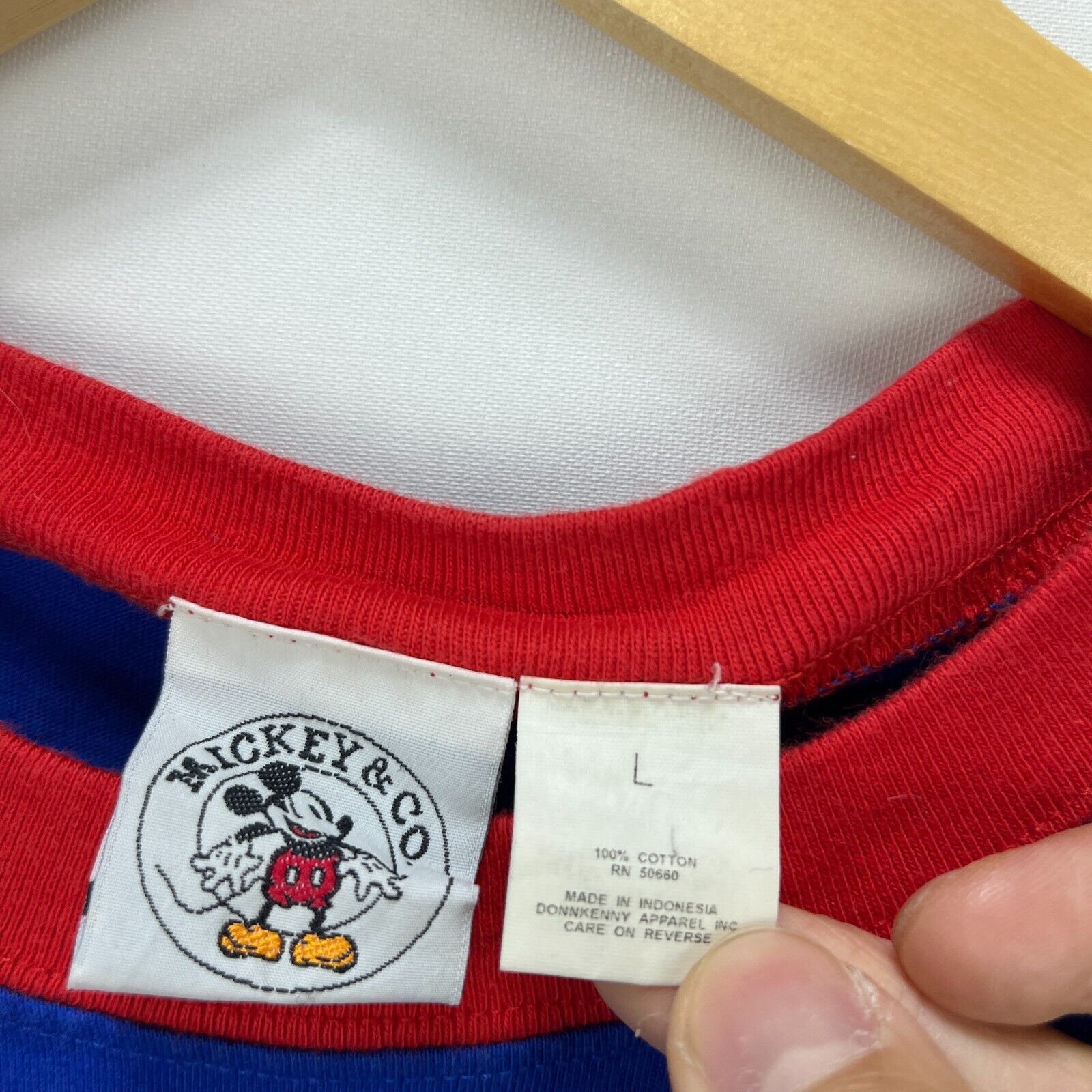 Disney × Vintage Vintage 90s Disney Mickey Mouse Tanktop Shirt Women's Large Size L / US 10 / IT 46 - 4 Thumbnail