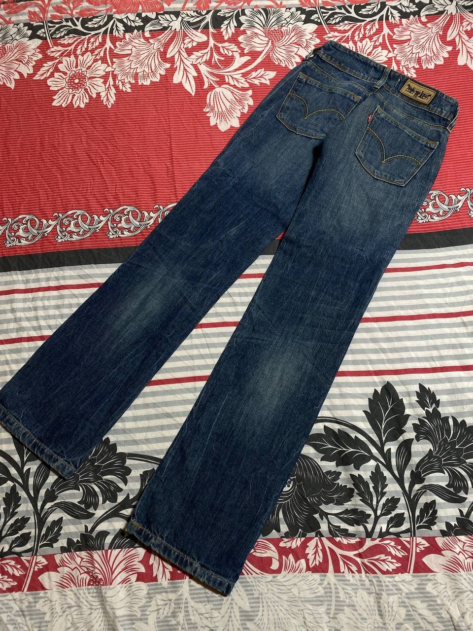 Levi's VINTAGE LEVIS Regular Fit Straight Jeans Denim Pants Size US 32 / EU 48 - 4 Thumbnail