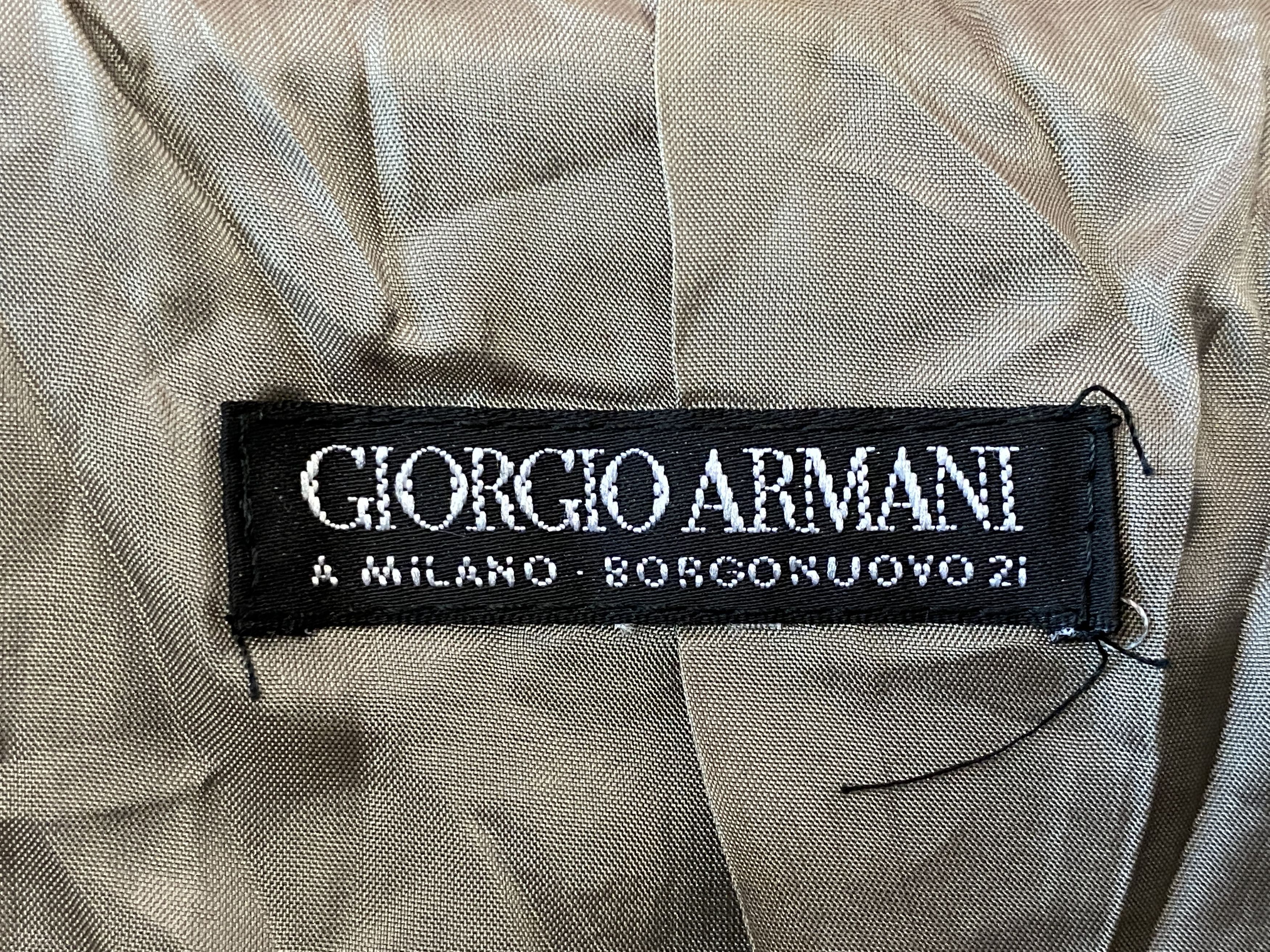Armani × Giorgio Armani × Vintage 90s Giorgio Armani Vintage Women's Plaid Blazer Jacket - M Size M / US 6-8 / IT 42-44 - 5 Thumbnail