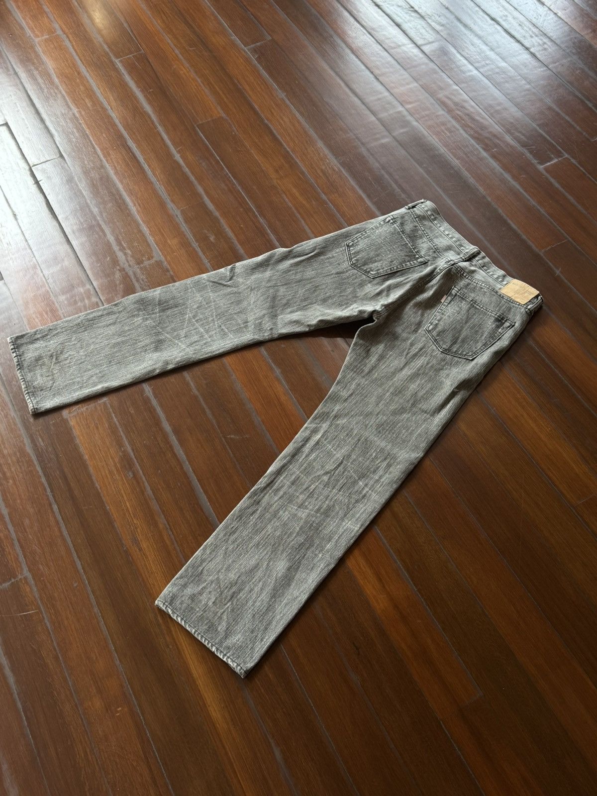 Yohji Yamamoto Vintage Yohji Yamamoto Spotted Horse Magic Wash Denim Jeans Size US 34 / EU 50 - 8 Thumbnail