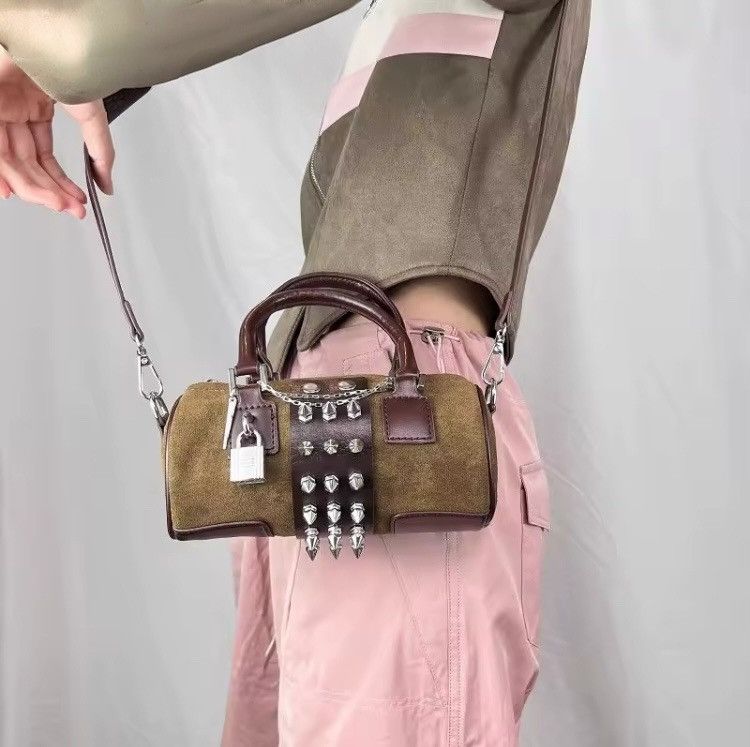 Other Handmade Y2K Vintage Punk Velvet Chain Crossbody Tote Size ONE SIZE - 4 Thumbnail