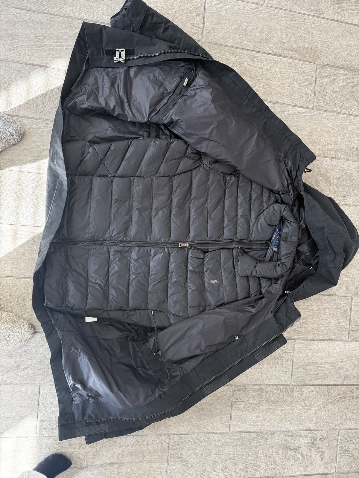Polo Ralph Lauren Twill Hooded Coat & Quilted Liner Size US XL / EU 56 / 4 - 2 Thumbnail