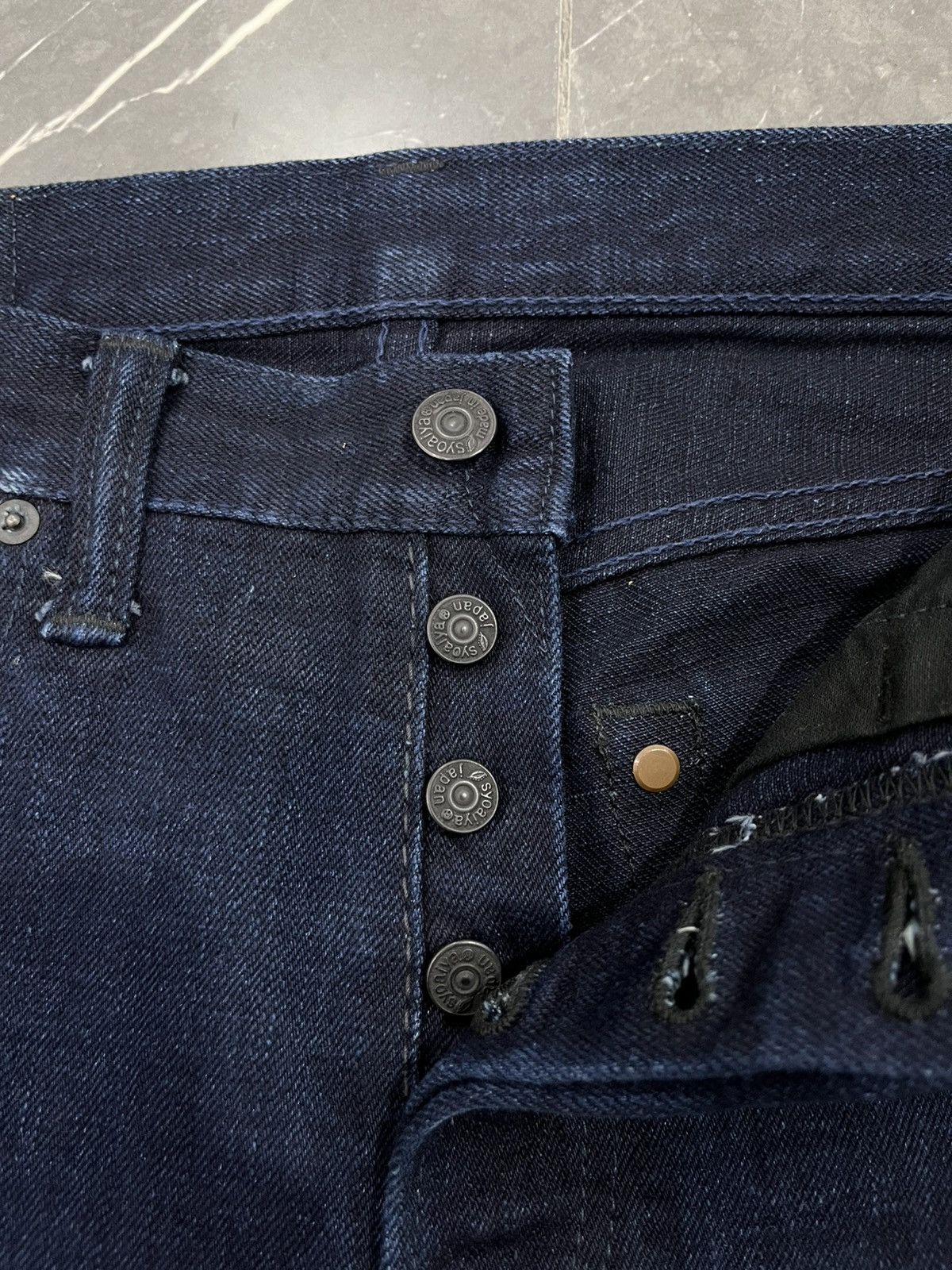 Pure Blue Japan Pure blue japan indigo denim selvedge Size US 30 / EU 46 - 7 Thumbnail