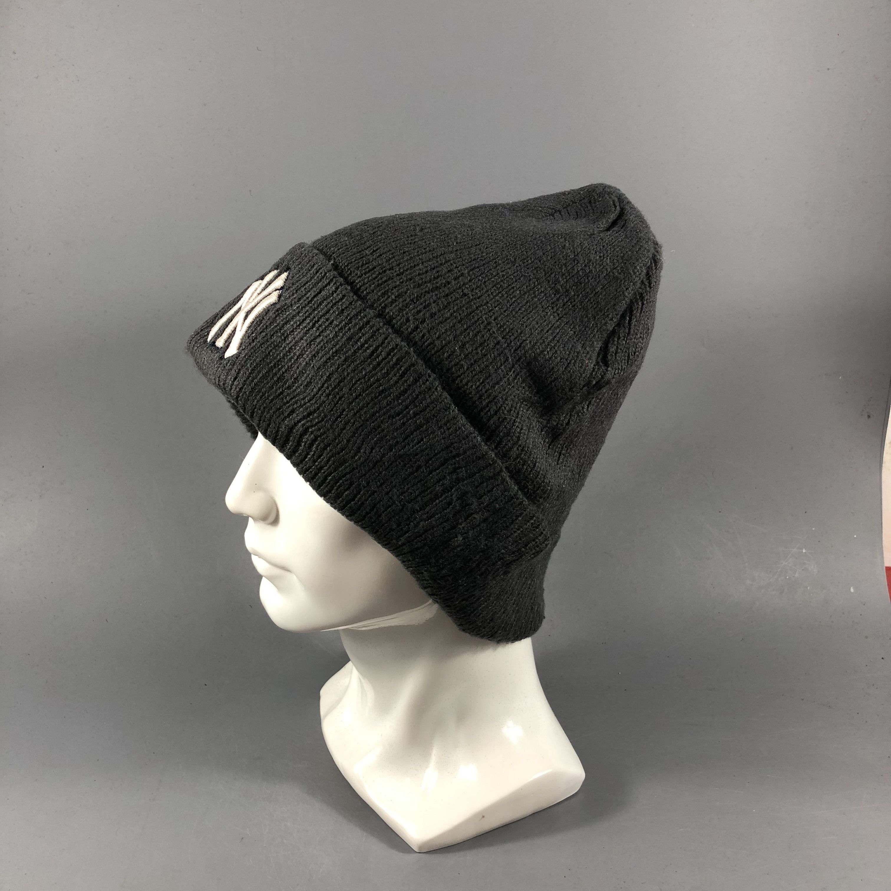 Vintage NY Fisherman Beanie Snowcap Snow Hat B867 Size ONE SIZE - 2 Thumbnail