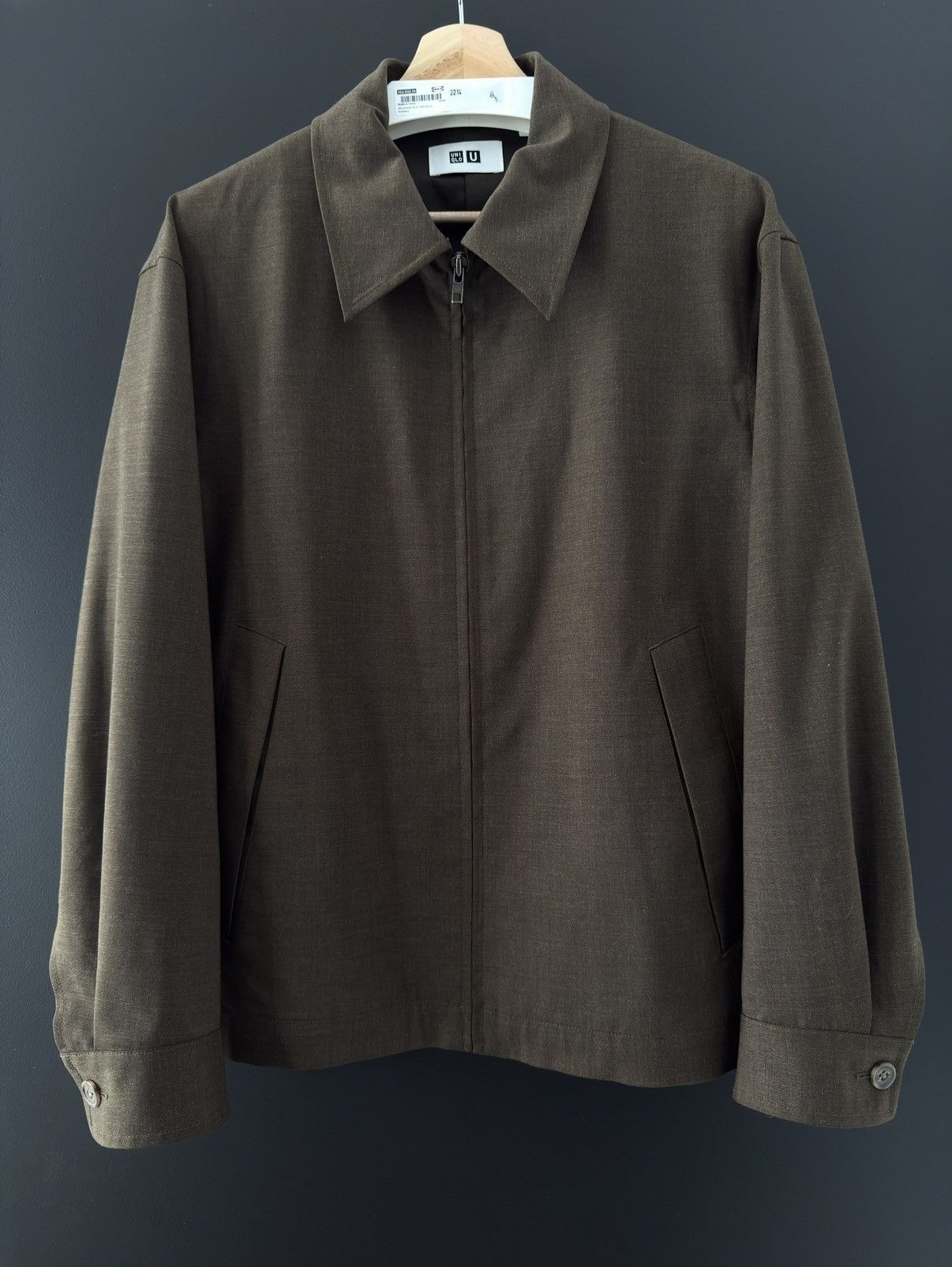 Christophe Lemaire × Lemaire $890 Light Blouson Shirt Zip Up