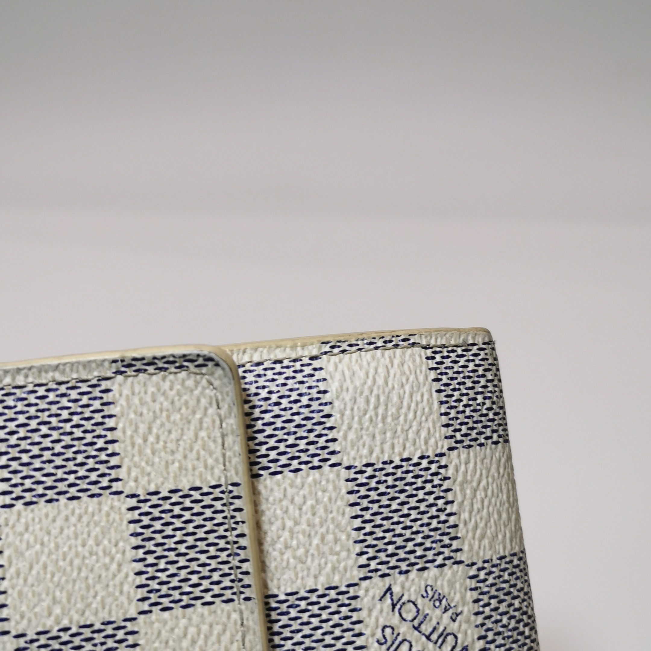 Louis Vuitton Louis Vuitton (LV) Sarah leather checkerboard snap wallet - Size ONE SIZE - 5 Thumbnail