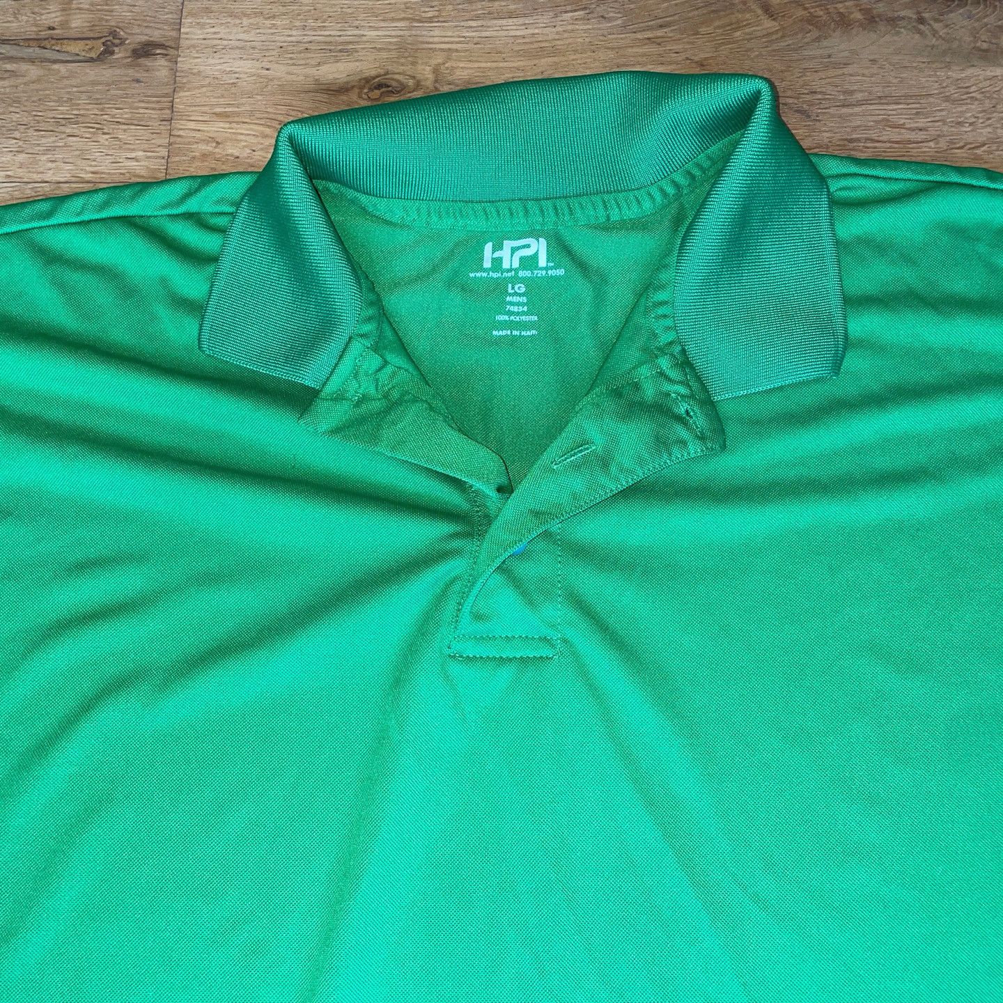 Vintage Hpi Men's Fashionable Polo Shirt Summer Buttons Size L Size US L / EU 52-54 / 3 - 3 Thumbnail