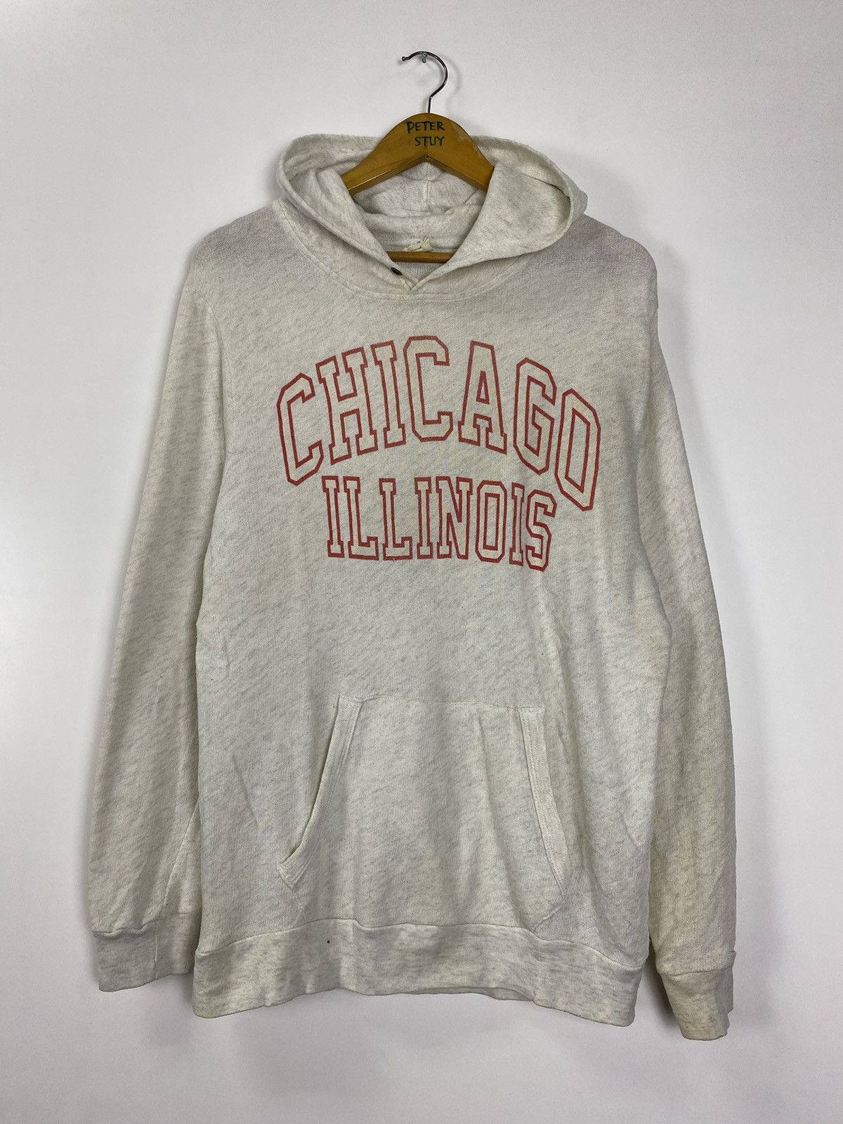 Vintage Vintage Chicago Illinois hoodies Size US L / EU 52-54 / 3 - 2 Thumbnail