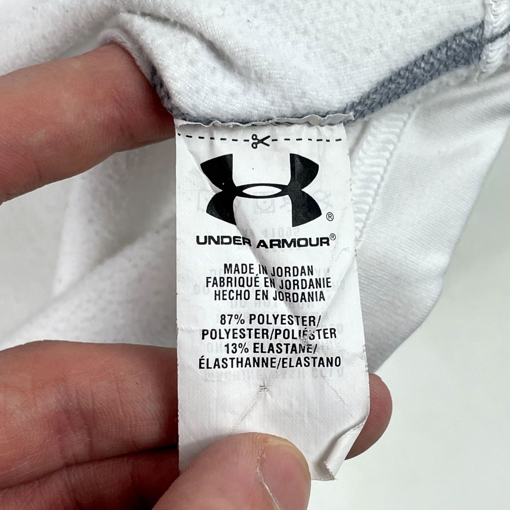 Under Armour Under armour Shirt Mens S White Small ColdGear Compression Mock Baselayer Workout Size US S / EU 44-46 / 1 - 6 Thumbnail
