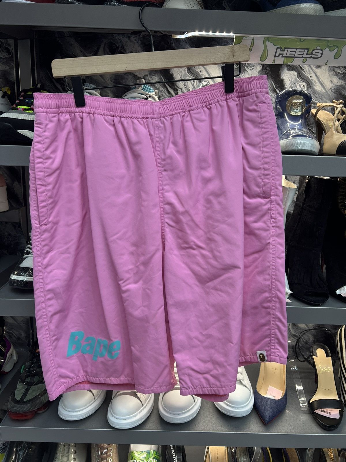 Bape Bape Pink Mami 2nd Anniversary Shorts Size US 38 / EU 54 - 1 Thumbnail