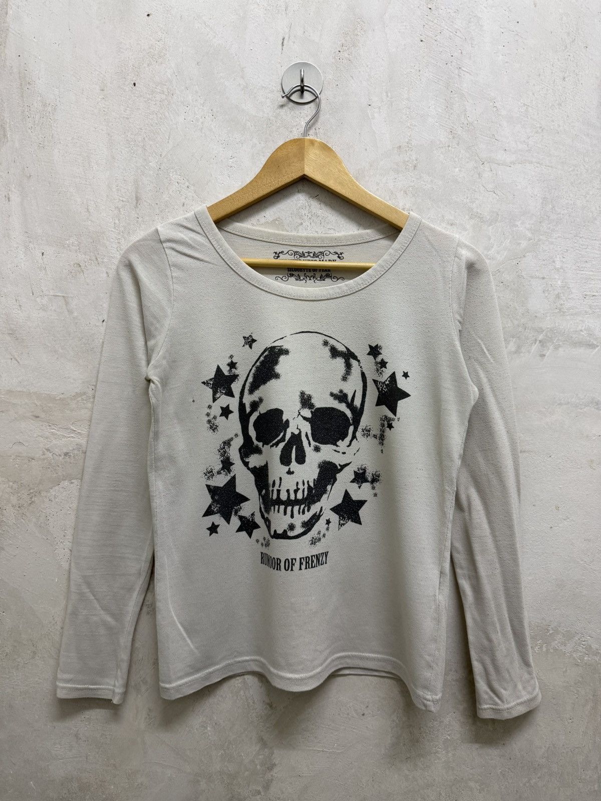 Japanese Brand Grunge Skull Gothic ifsixwasnine styled Goa Punk Tees Size XS / US 0-2 / IT 36-38 - 1 Thumbnail
