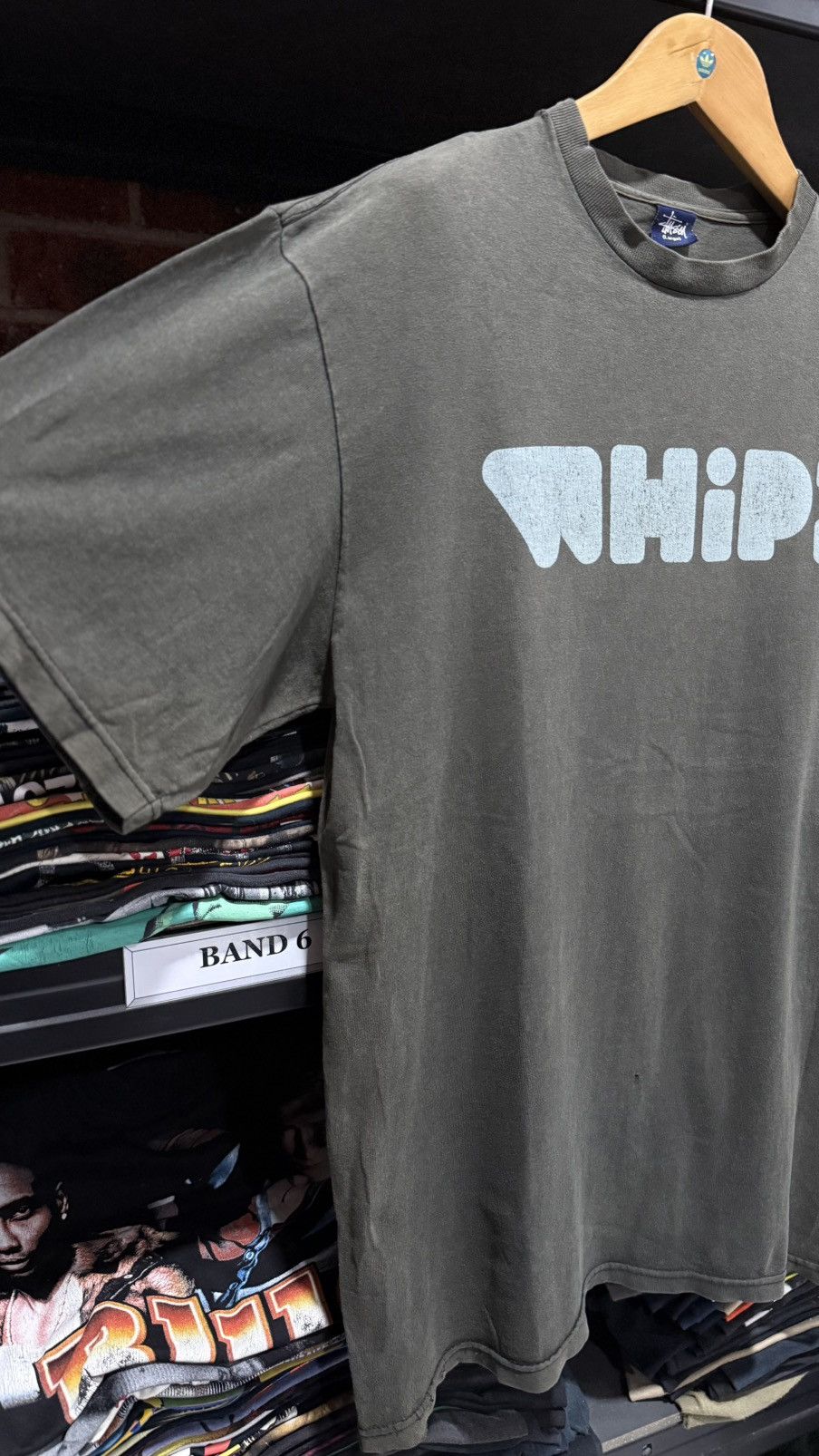 Stussy Thrashed Vintage Stussy Whips Sun Faded Tee Size US XL / EU 56 / 4 - 6 Thumbnail