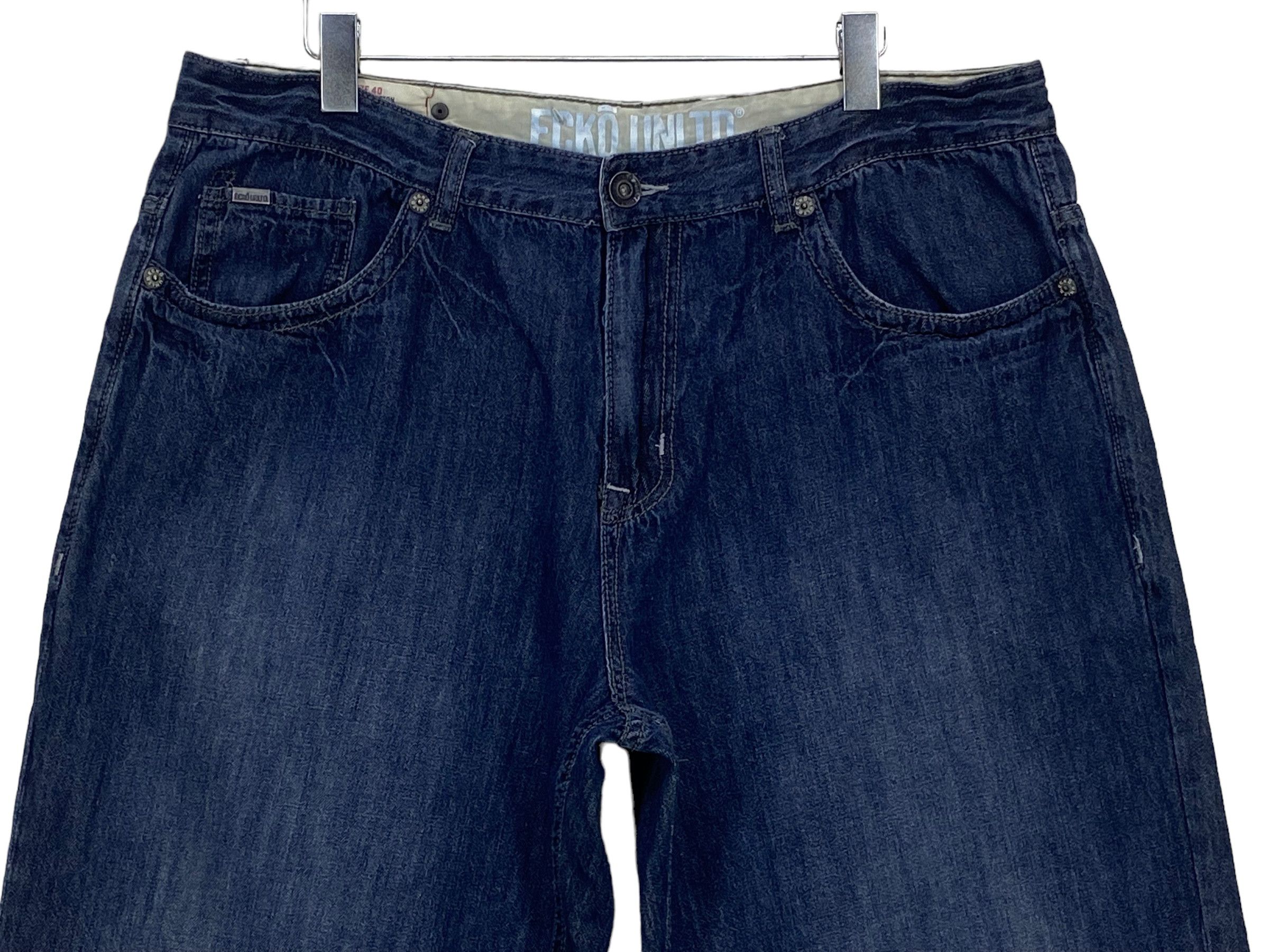 Ecko Unltd. Ecko Denim Hip Hop Skateboards Baggy Pants Size US 38 / EU 54 - 3 Thumbnail