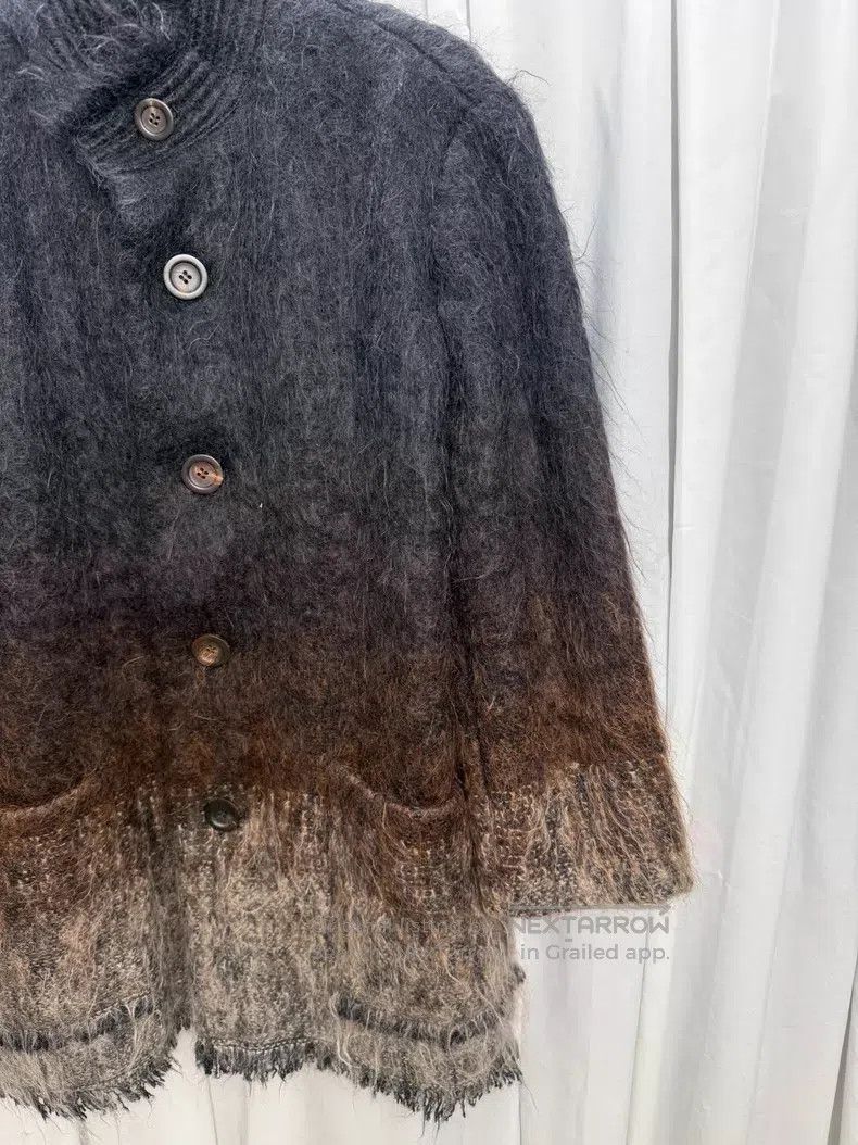 Issey Miyake Issey Miyake Gradient cashmere collar coat| Size M / US 6-8 / IT 42-44 - 3 Thumbnail